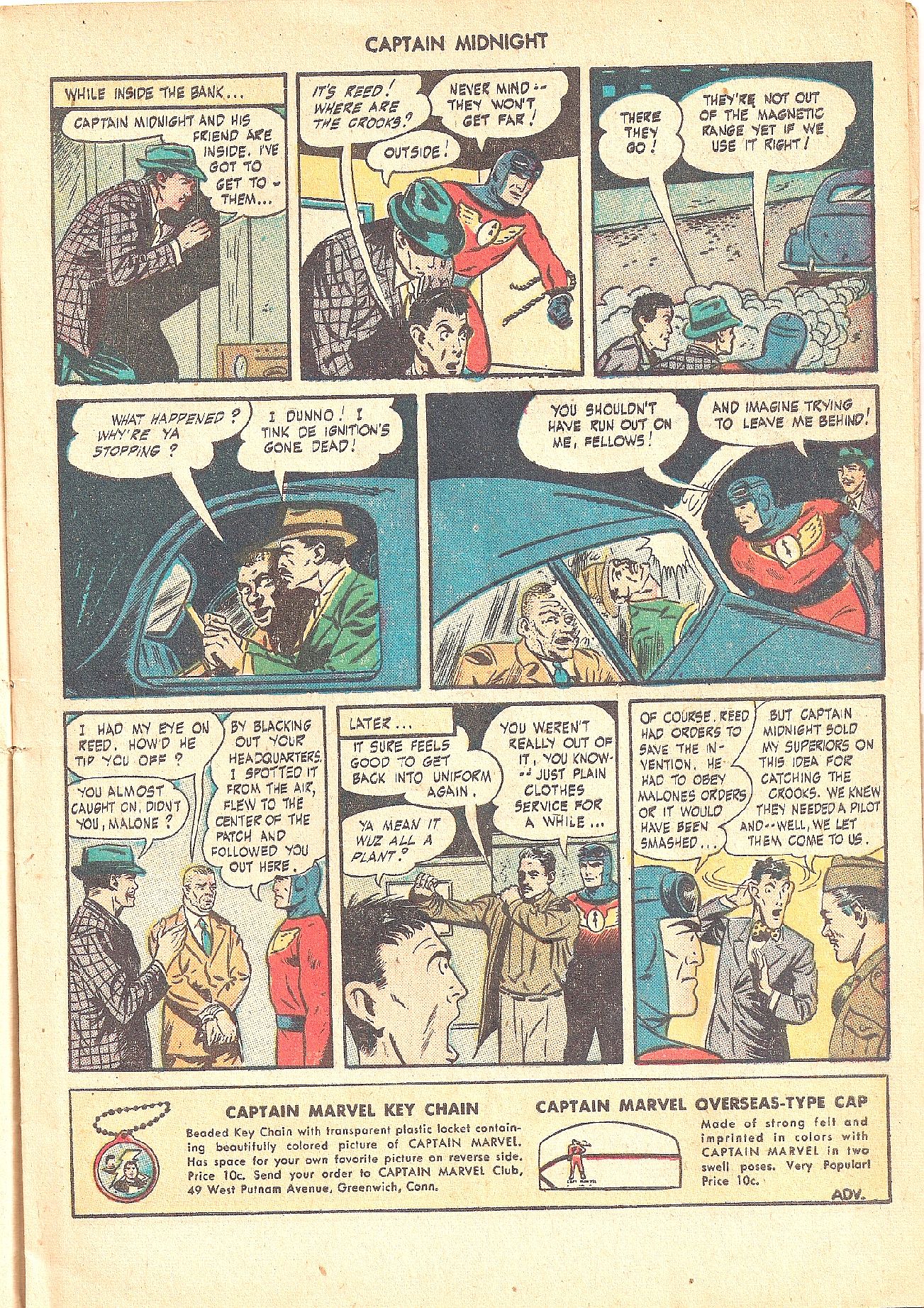 Read online Captain Midnight (1942) comic -  Issue #39 - 20