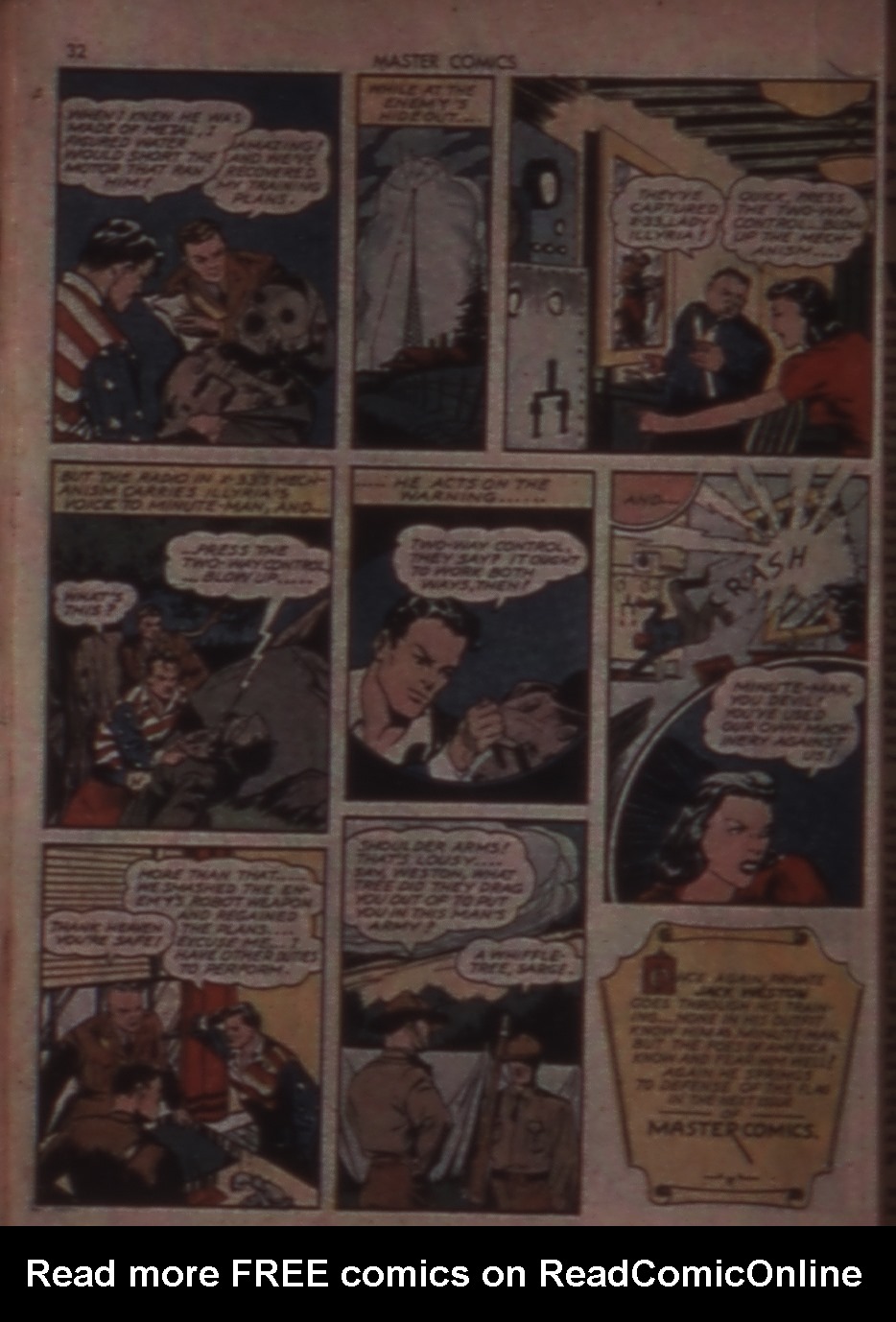 Read online Master Comics comic -  Issue #17 - 34