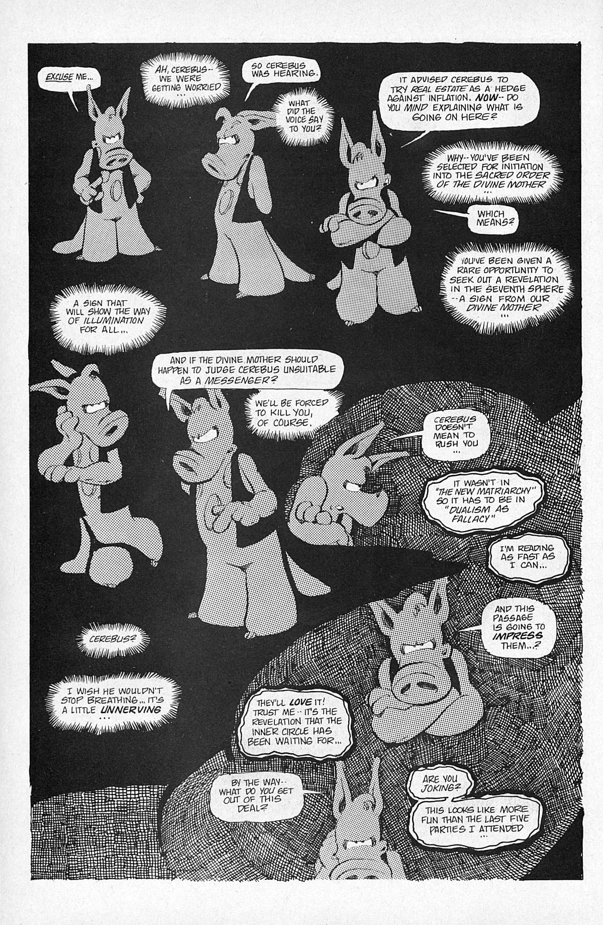Read online Cerebus comic -  Issue #20 - 8