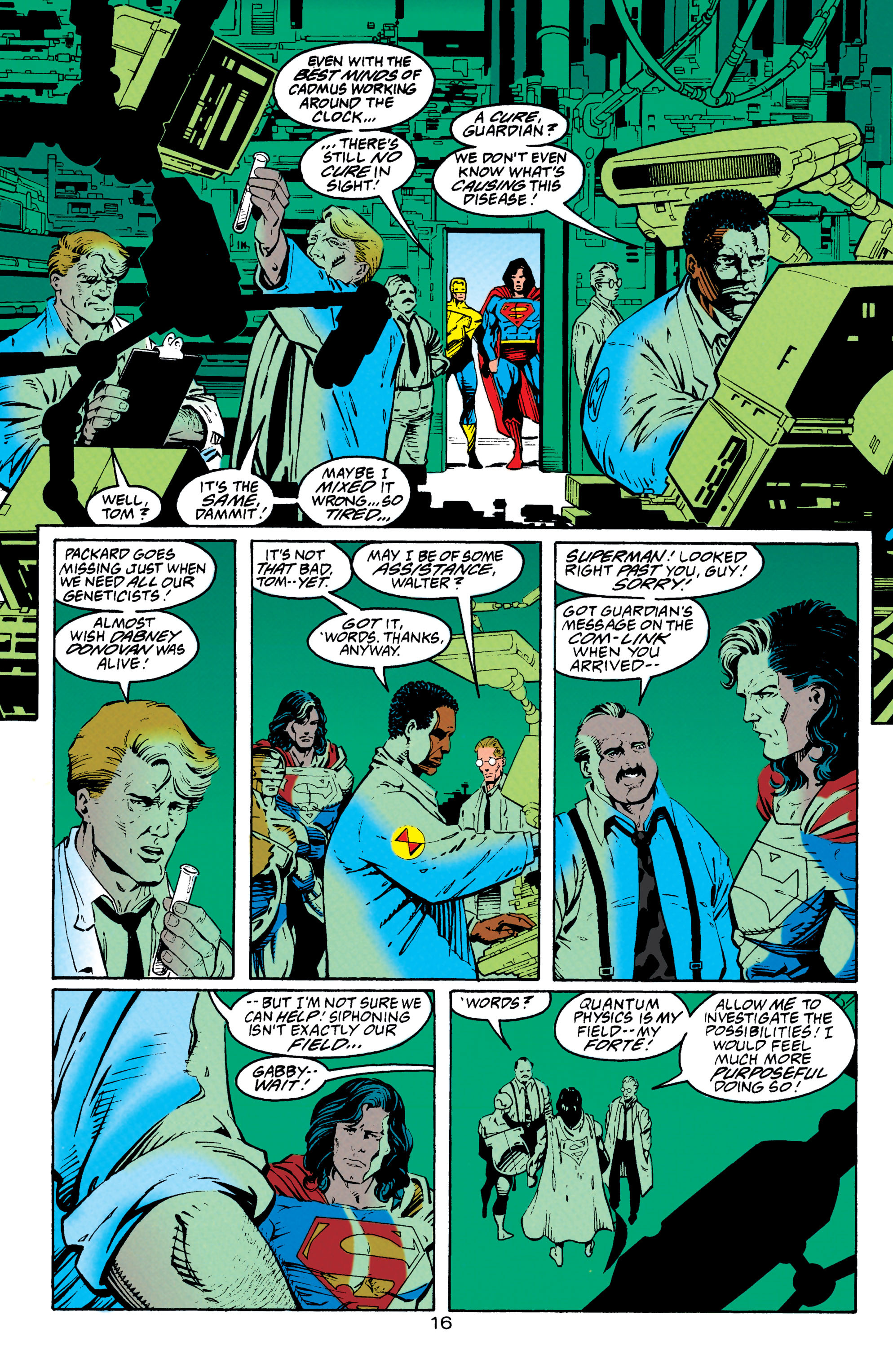 Read online Adventures of Superman (1987) comic -  Issue #511 - 16