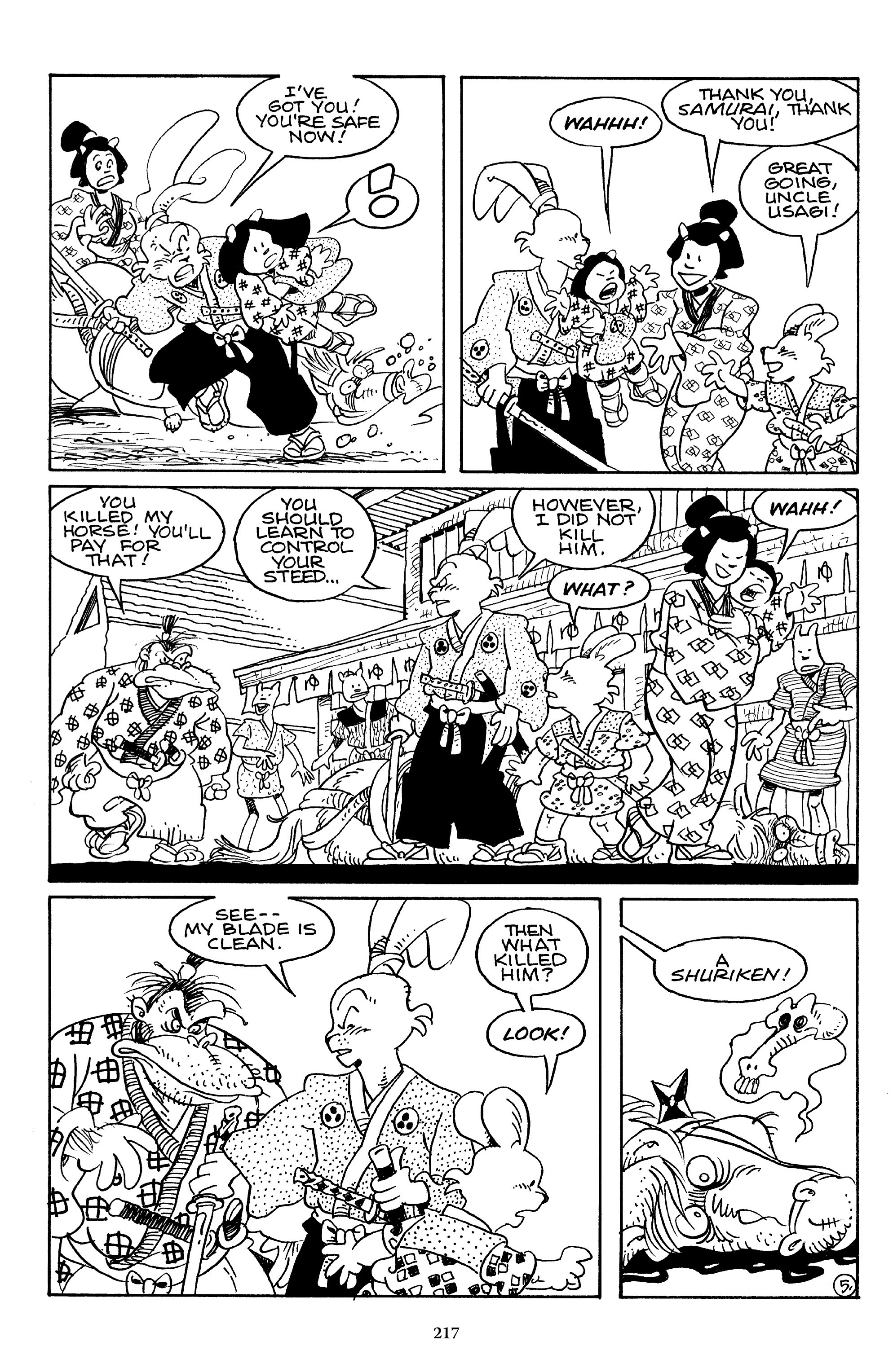 Read online The Usagi Yojimbo Saga comic -  Issue # TPB 4 - 214