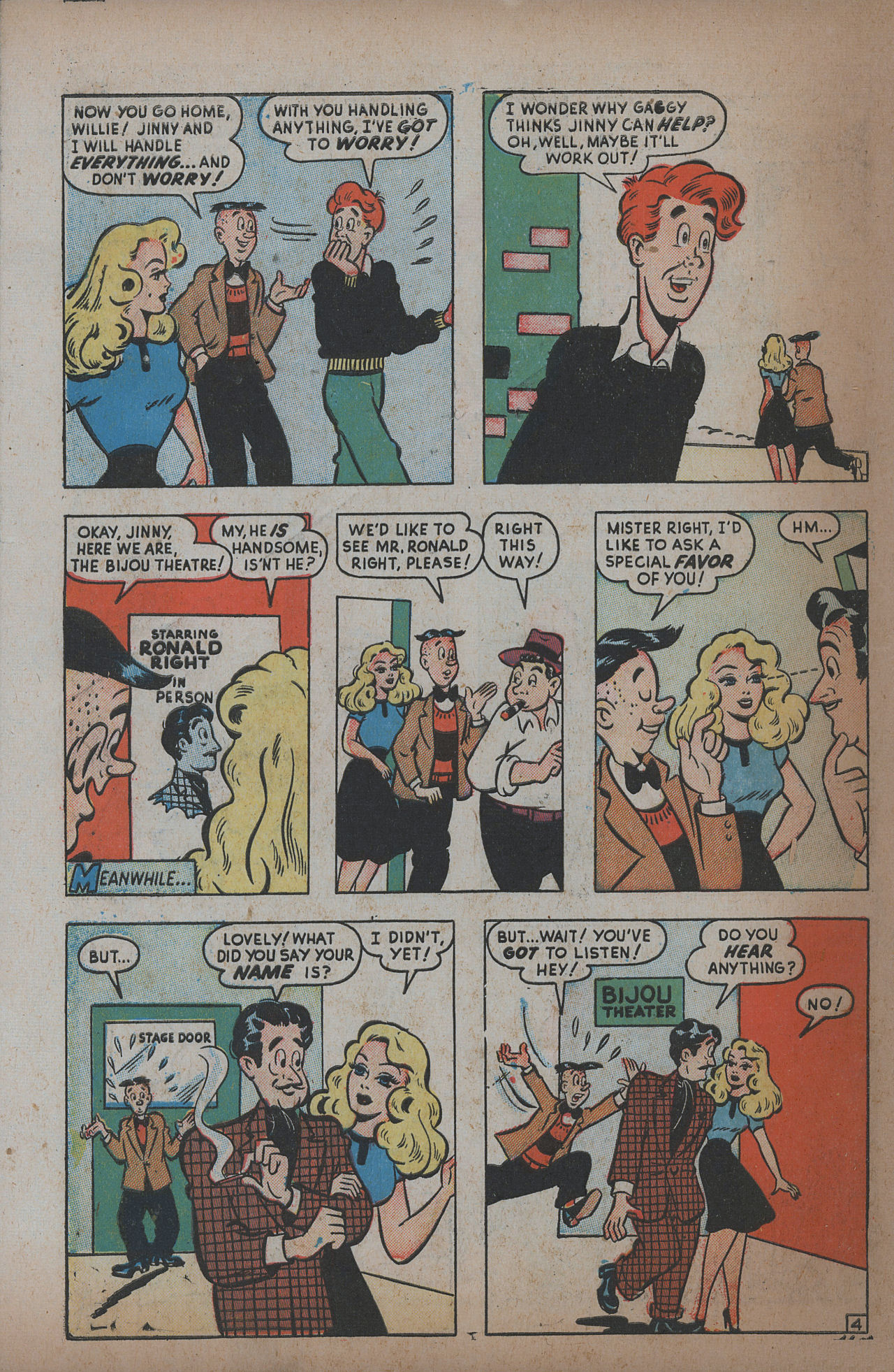 Read online Willie Comics (1946) comic -  Issue #17 - 46