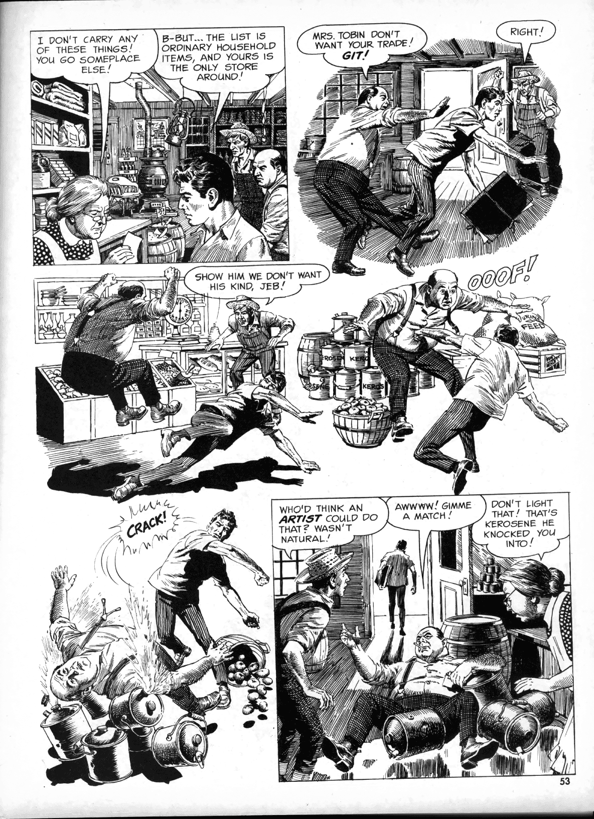 Read online Creepy (1964) comic -  Issue #7 - 53