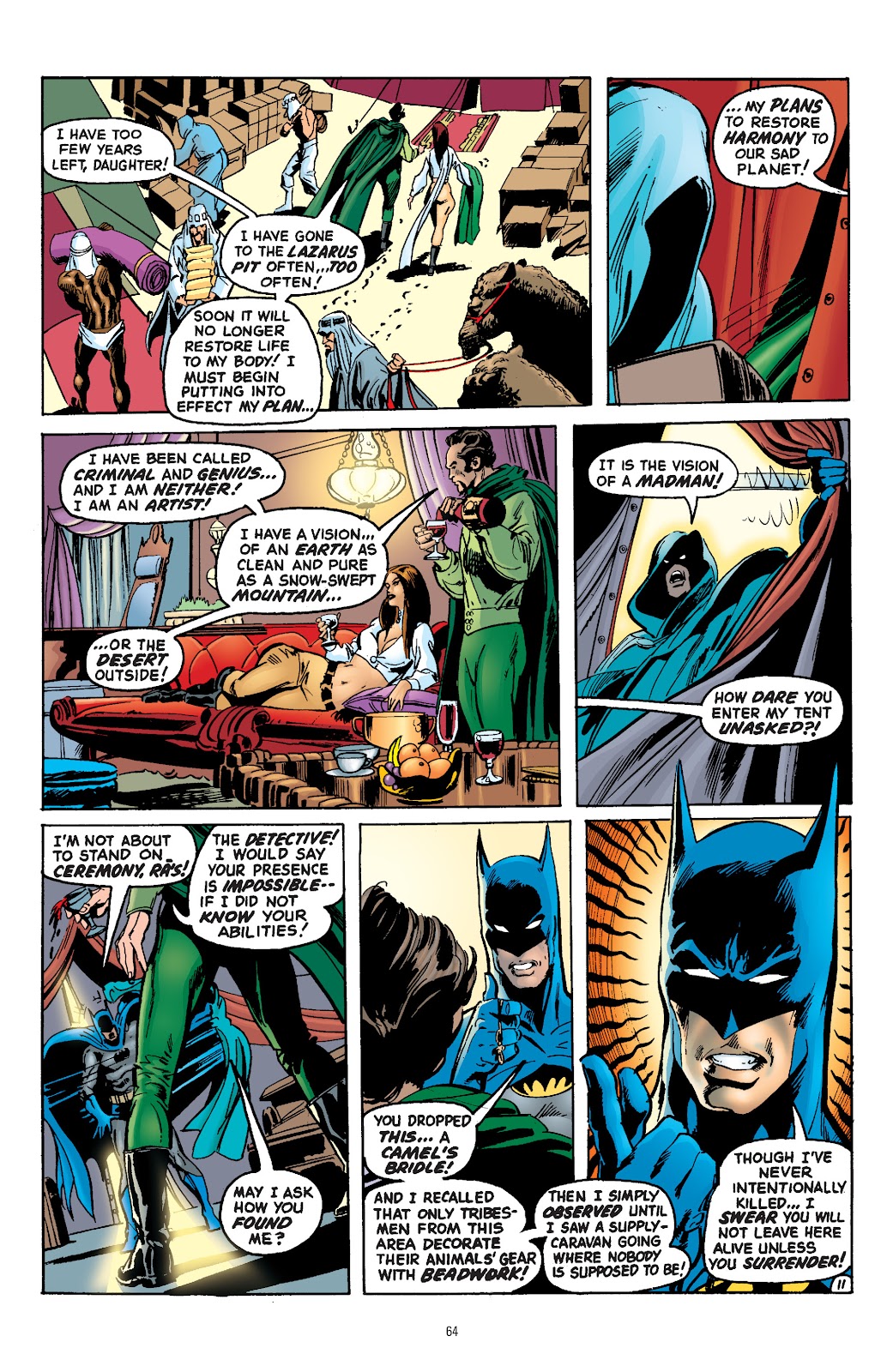 Batman Arkham: Ra's Al Ghul issue TPB (Part 1) - Page 64