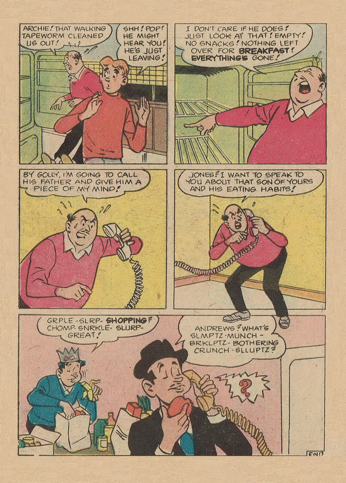 Read online Archie Digest Magazine comic -  Issue #33 - 137