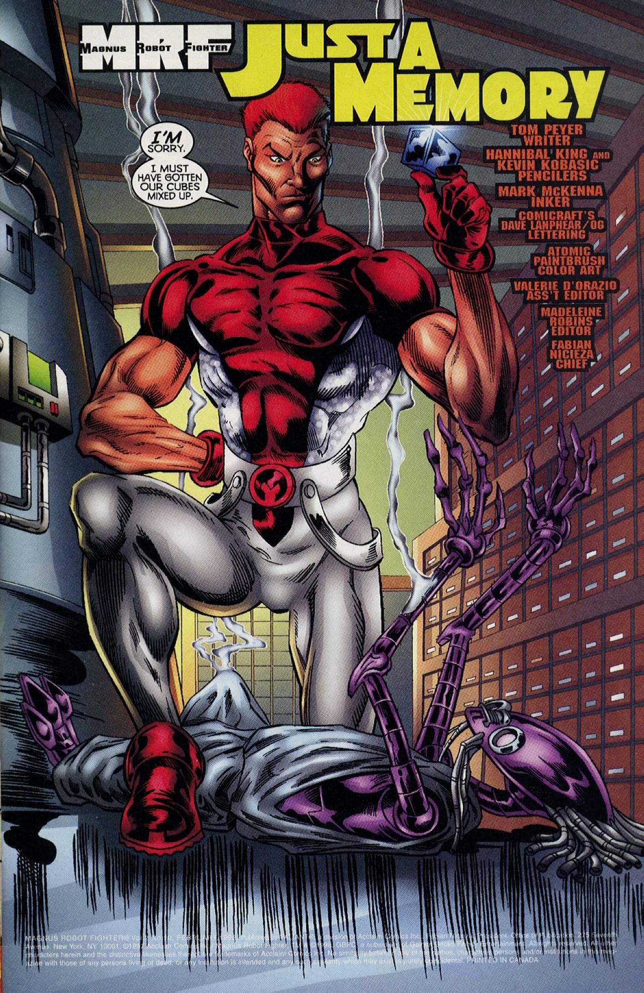 Read online Magnus Robot Fighter (1997) comic -  Issue #10 - 4