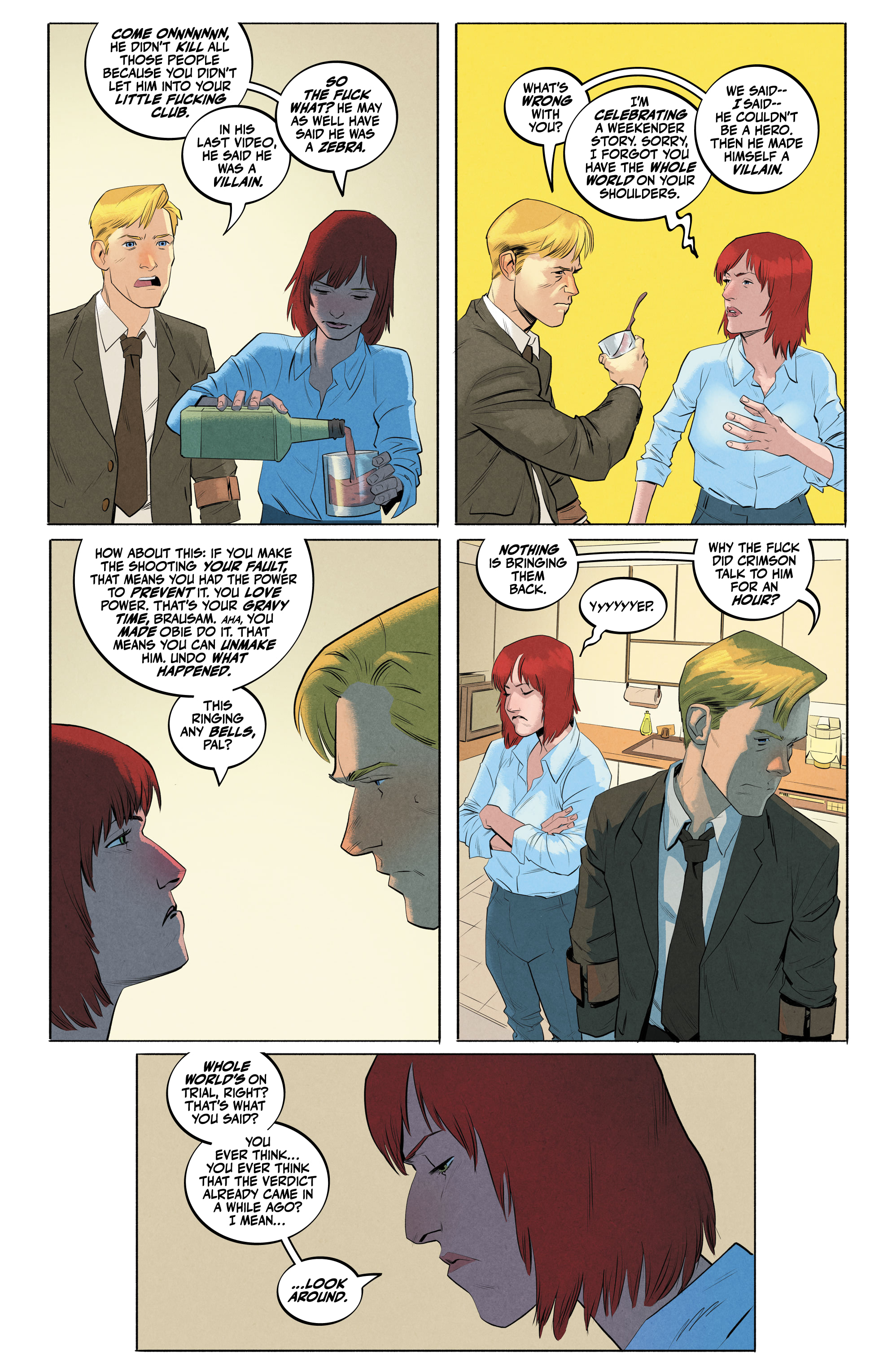 Read online The Blue Flame comic -  Issue #9 - 18