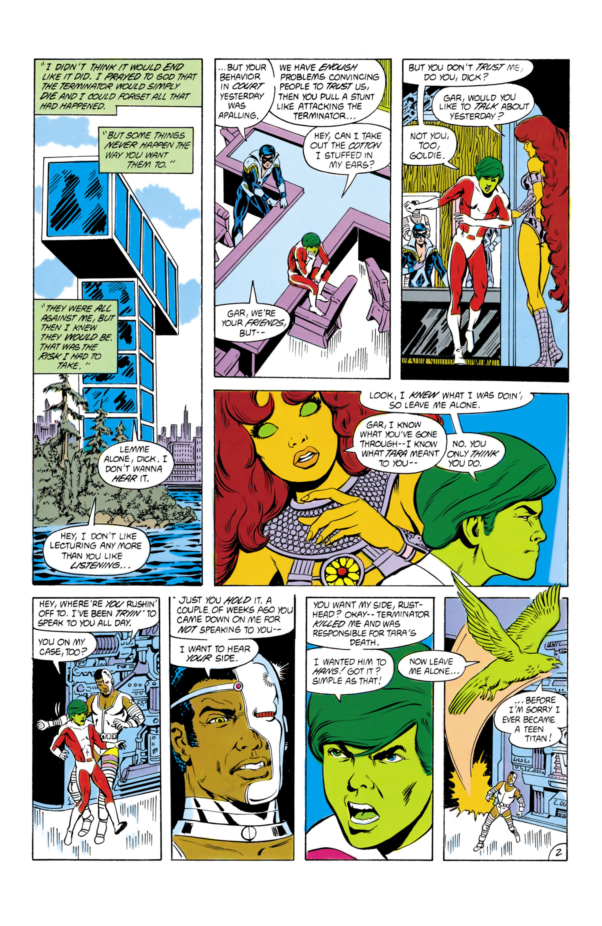 Read online Tales of the Teen Titans comic -  Issue #55 - 3