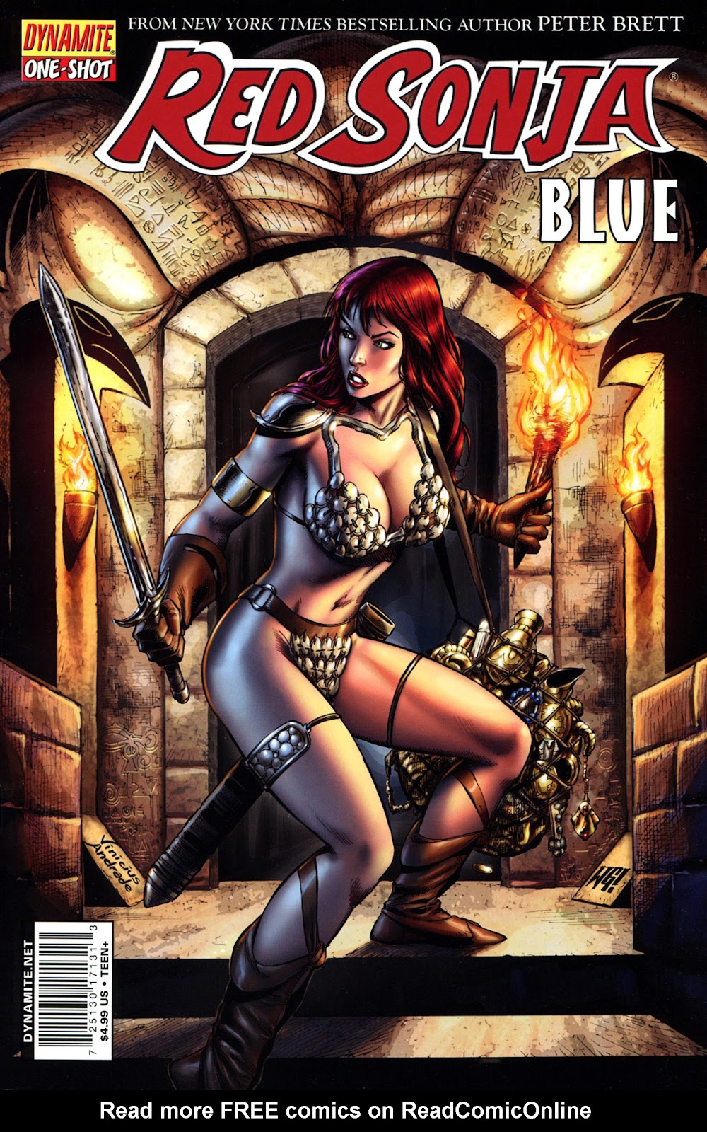 Red Sonja: Blue issue Full - Page 1
