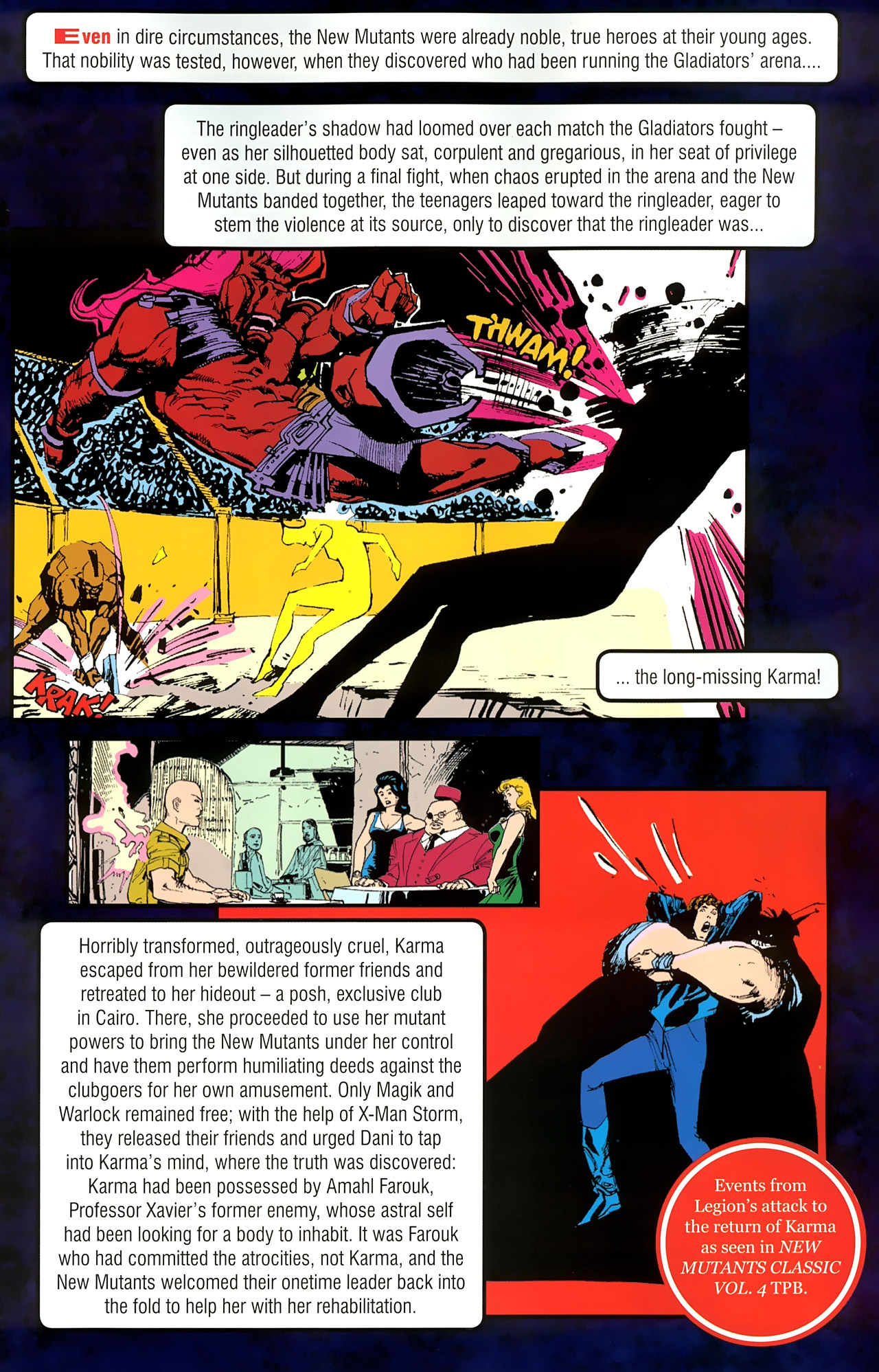 Read online New Mutants Saga comic -  Issue # Full - 21