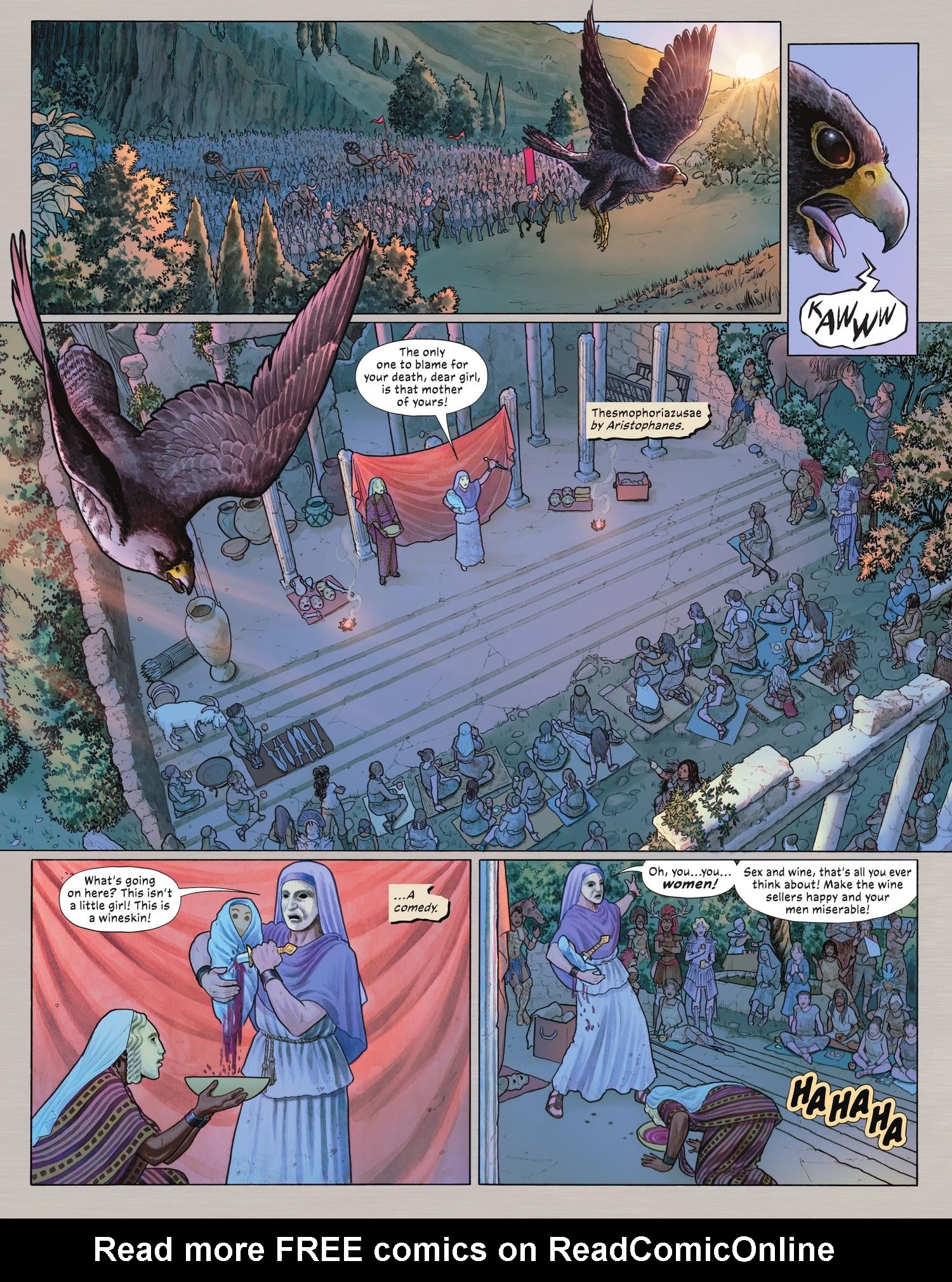 Read online Wonder Woman Historia: The Amazons comic -  Issue #3 - 33