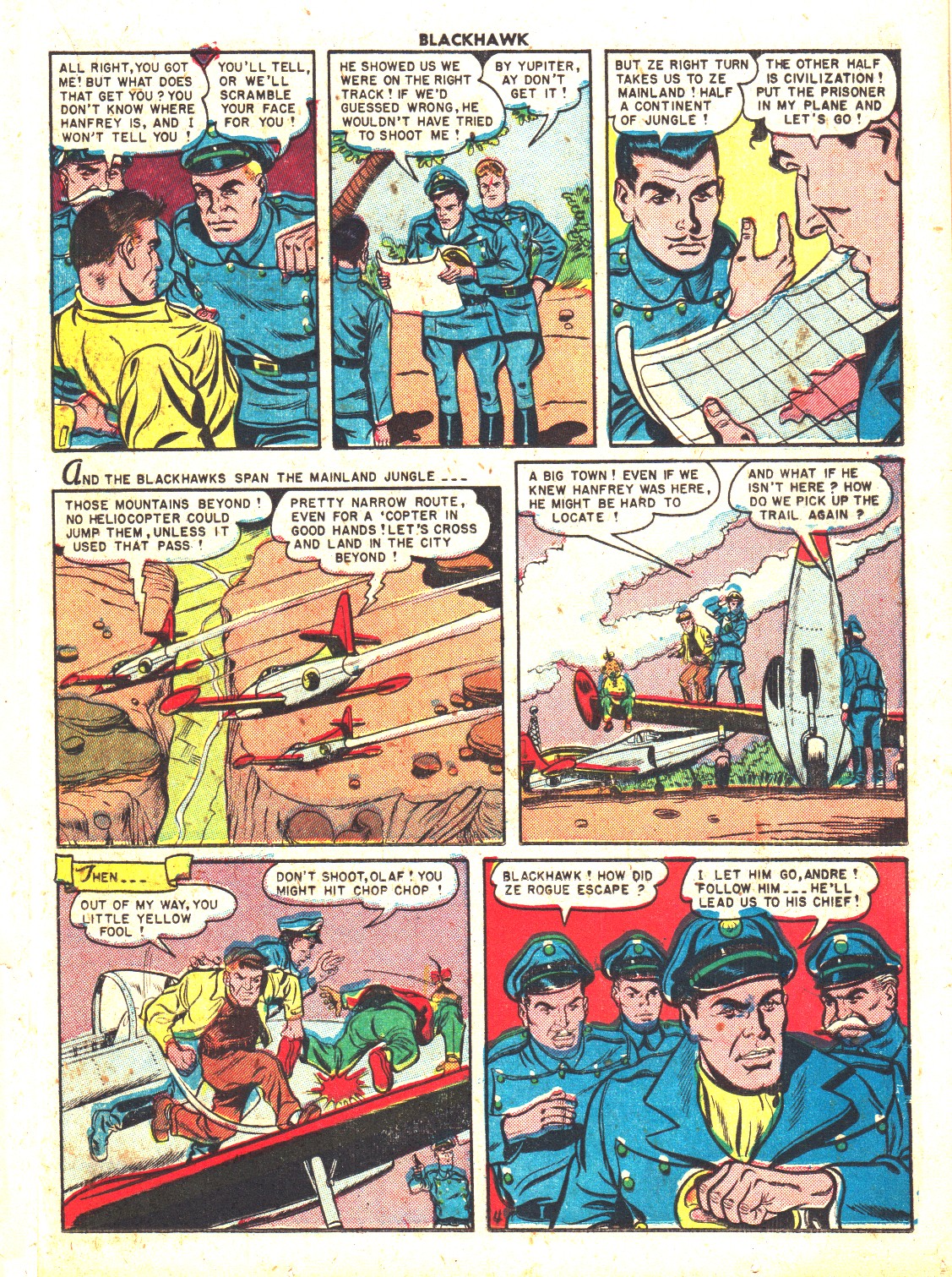 Read online Blackhawk (1957) comic -  Issue #37 - 29
