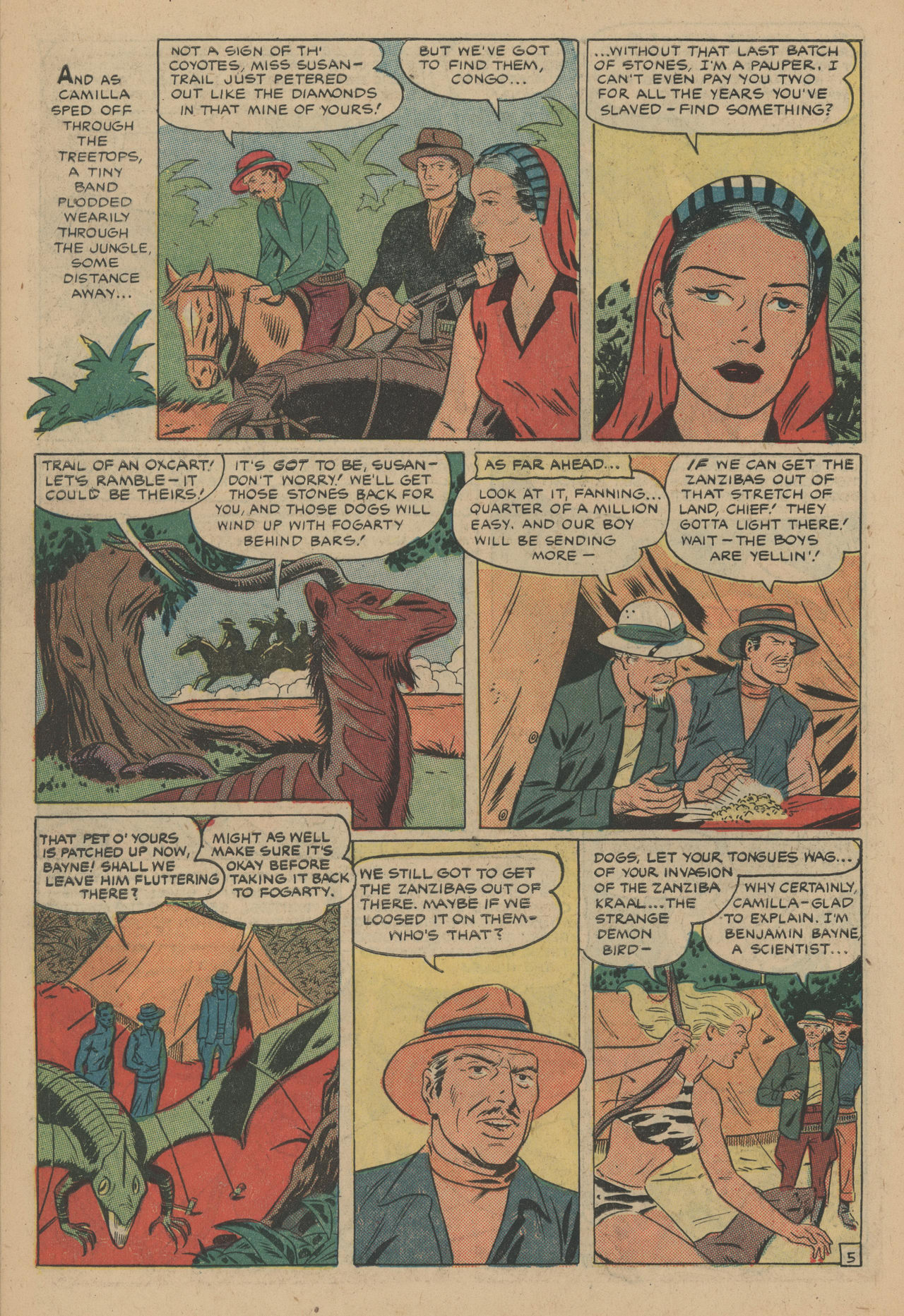 Read online Jungle Comics comic -  Issue #132 - 44