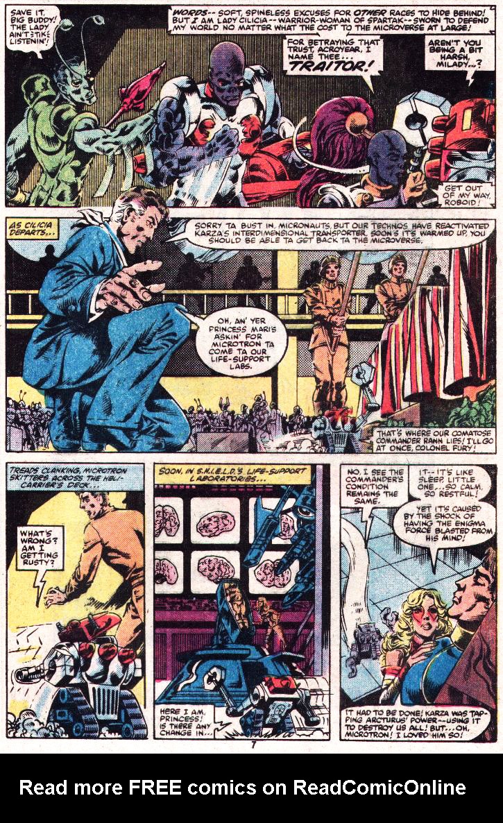 Read online Micronauts (1979) comic -  Issue #29 - 6