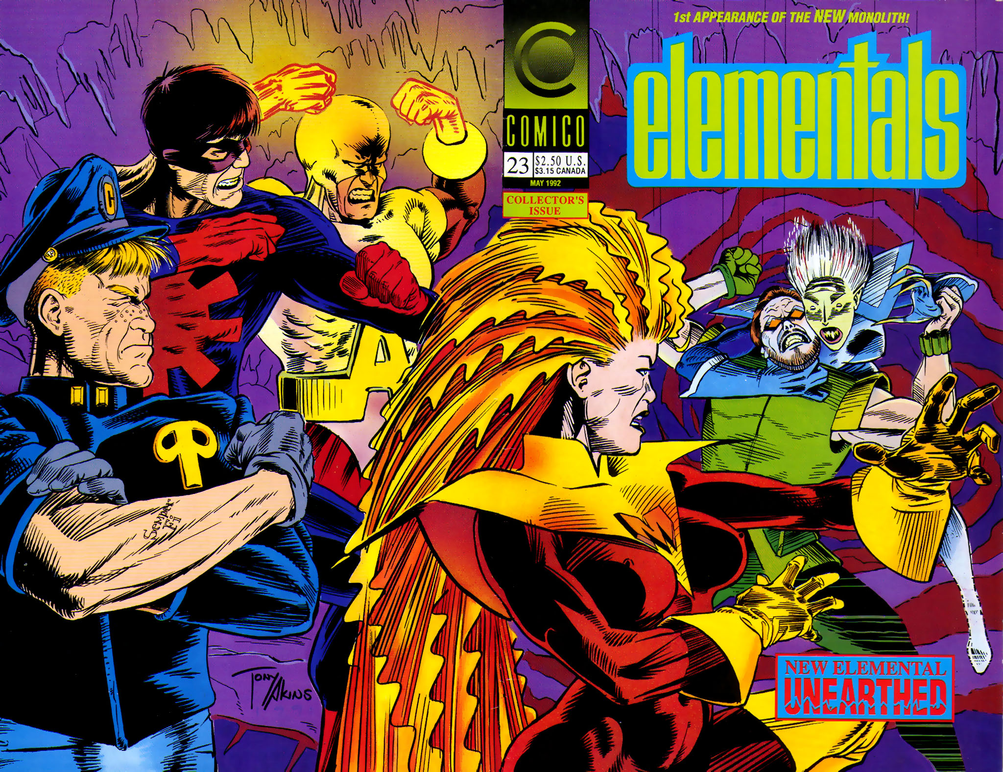 Read online Elementals (1989) comic -  Issue #23 - 1