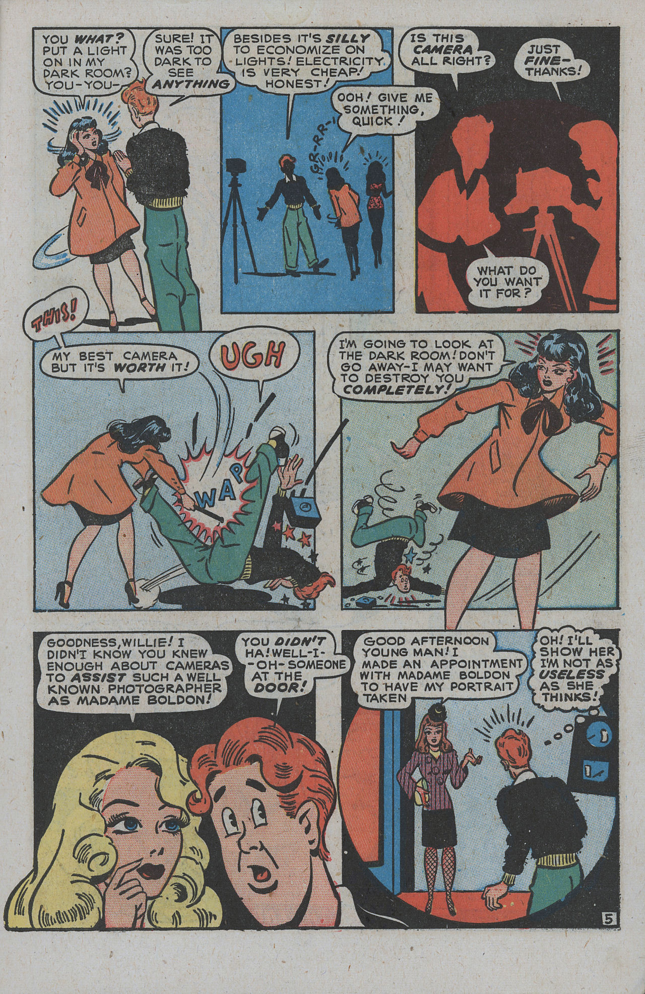 Read online Willie Comics (1946) comic -  Issue #12 - 7