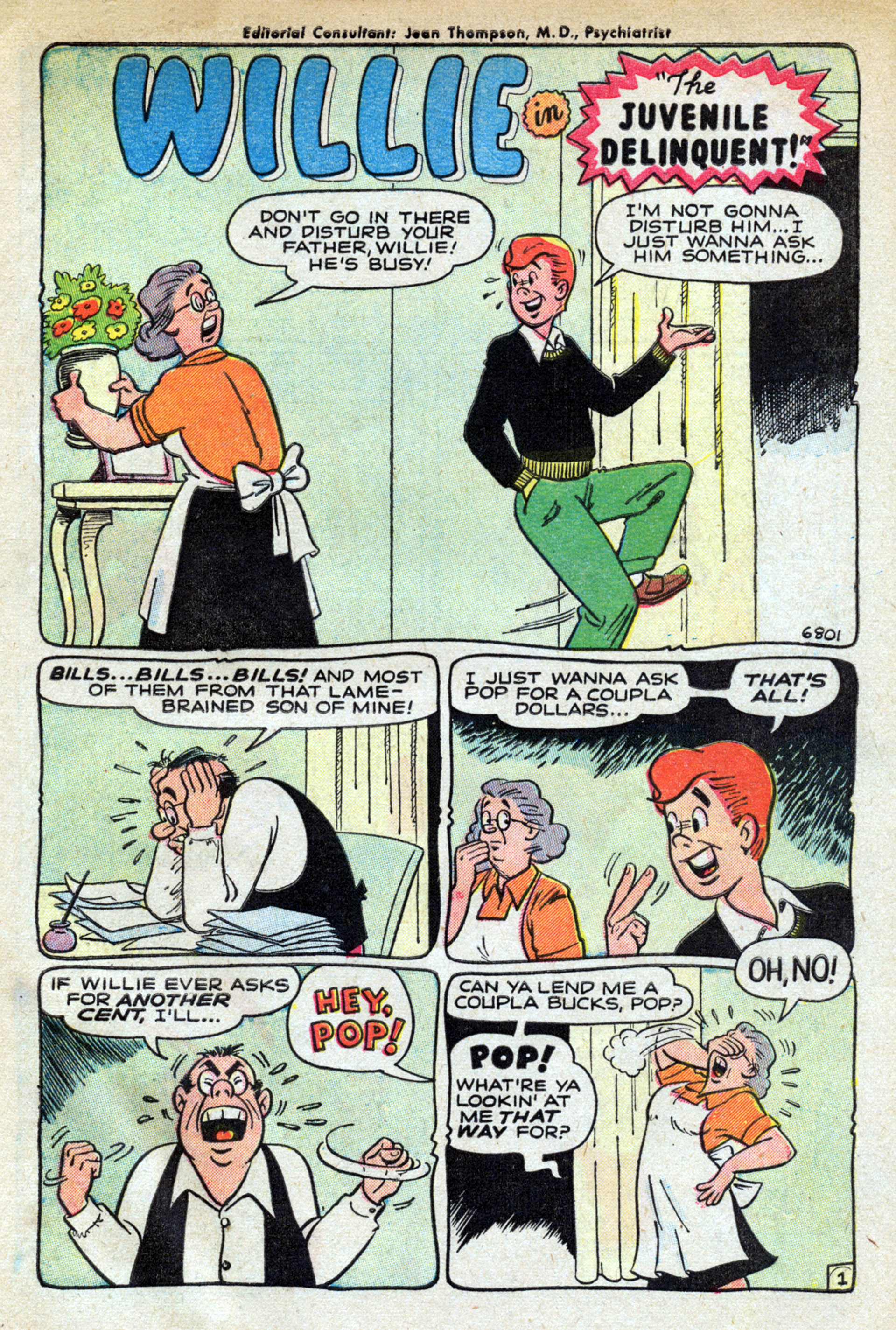 Read online Willie Comics (1950) comic -  Issue #22 - 3