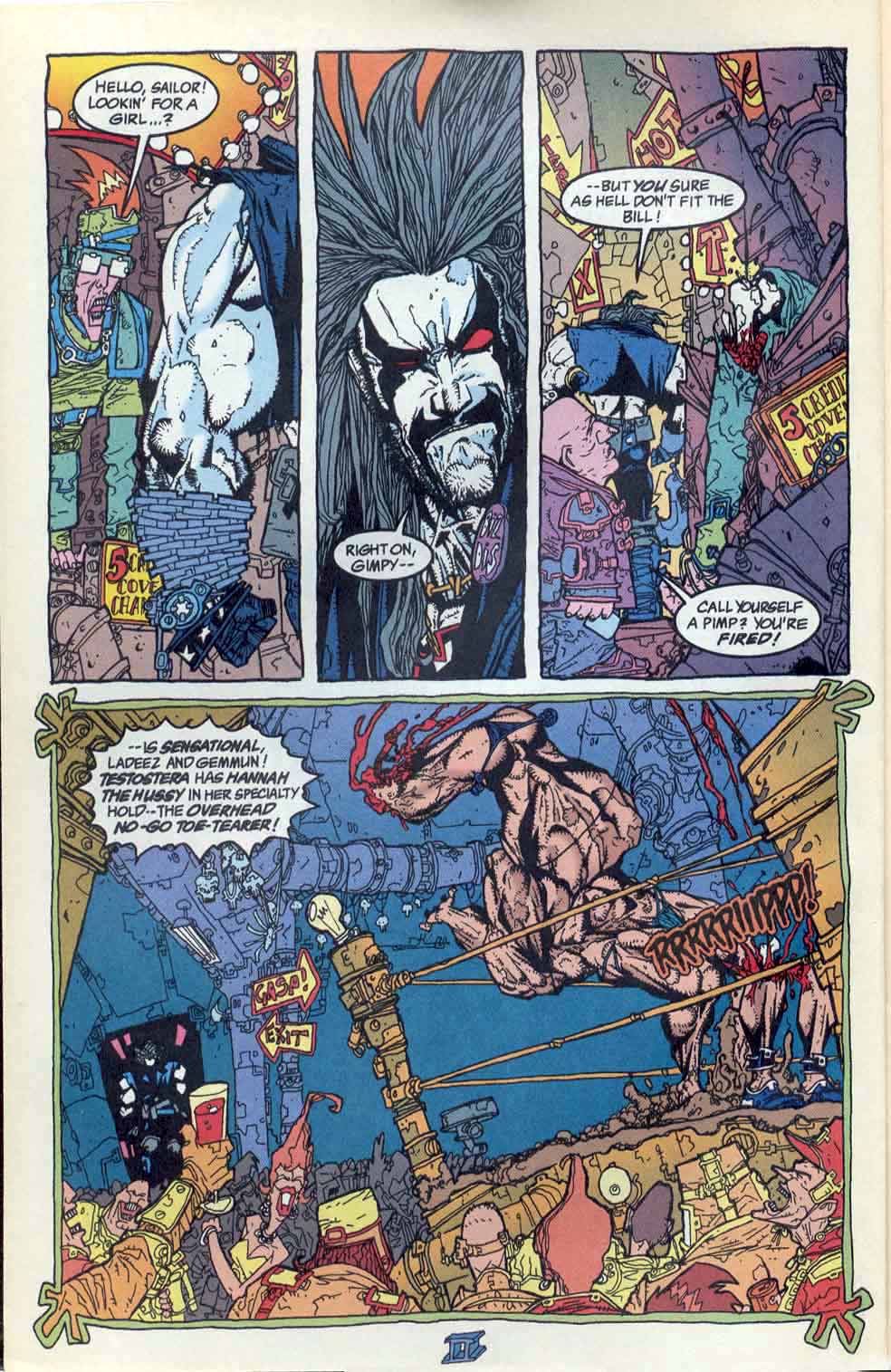 Read online Lobo: Infanticide comic -  Issue #1 - 3