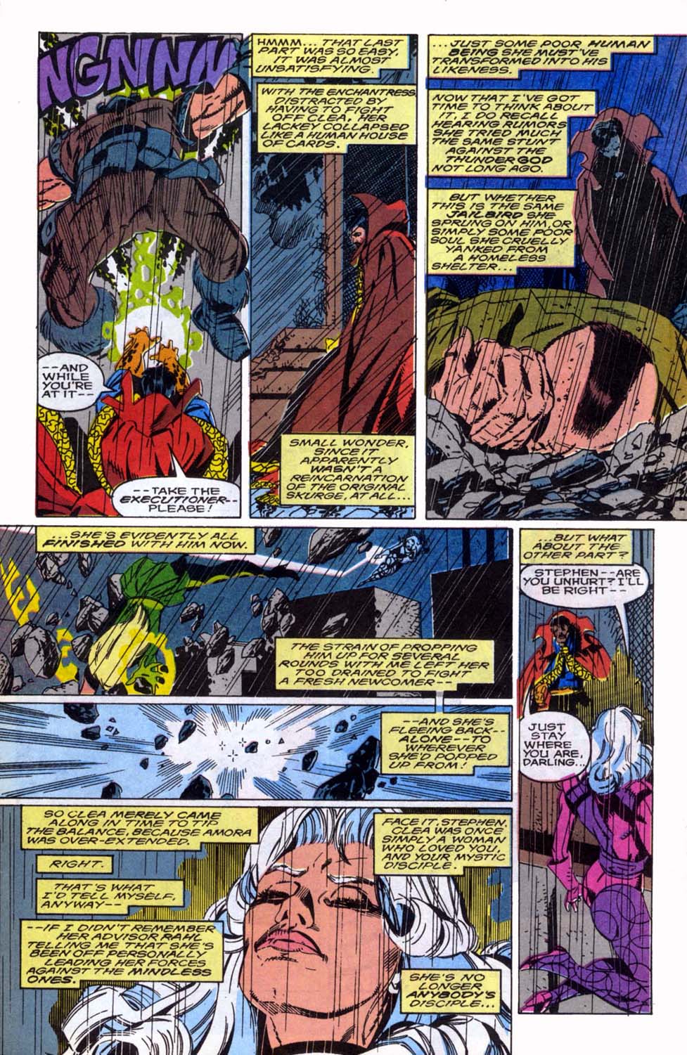 Read online Doctor Strange: Sorcerer Supreme comic -  Issue #12 - 23