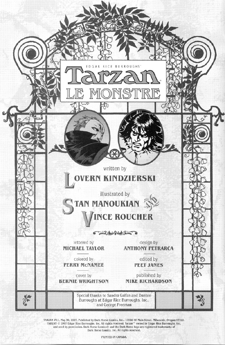 Read online Tarzan (1996) comic -  Issue #11 - 2