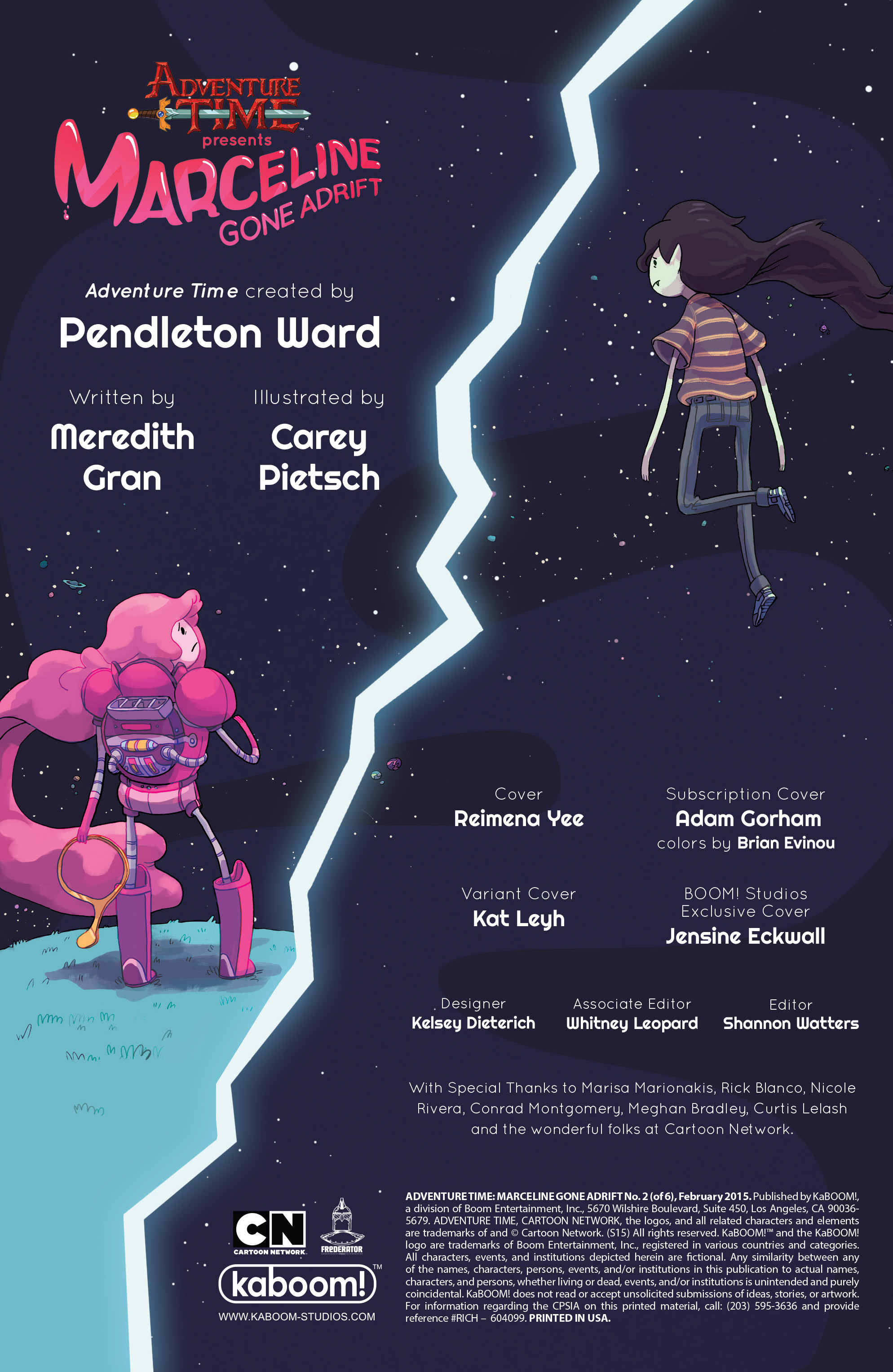 Read online Adventure Time: Marceline Gone Adrift comic -  Issue #2 - 2
