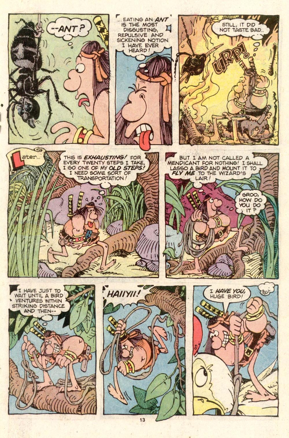 Read online Sergio Aragonés Groo the Wanderer comic -  Issue #26 - 14