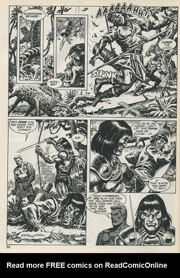 The Savage Sword Of Conan issue 135 - Page 34