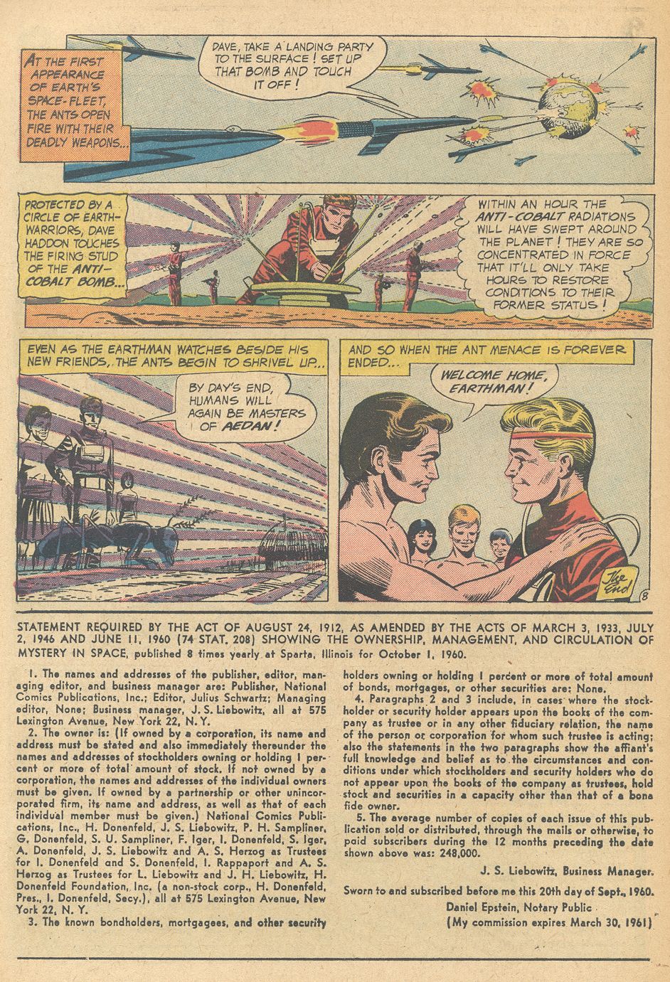 Read online Mystery in Space (1951) comic -  Issue #65 - 32