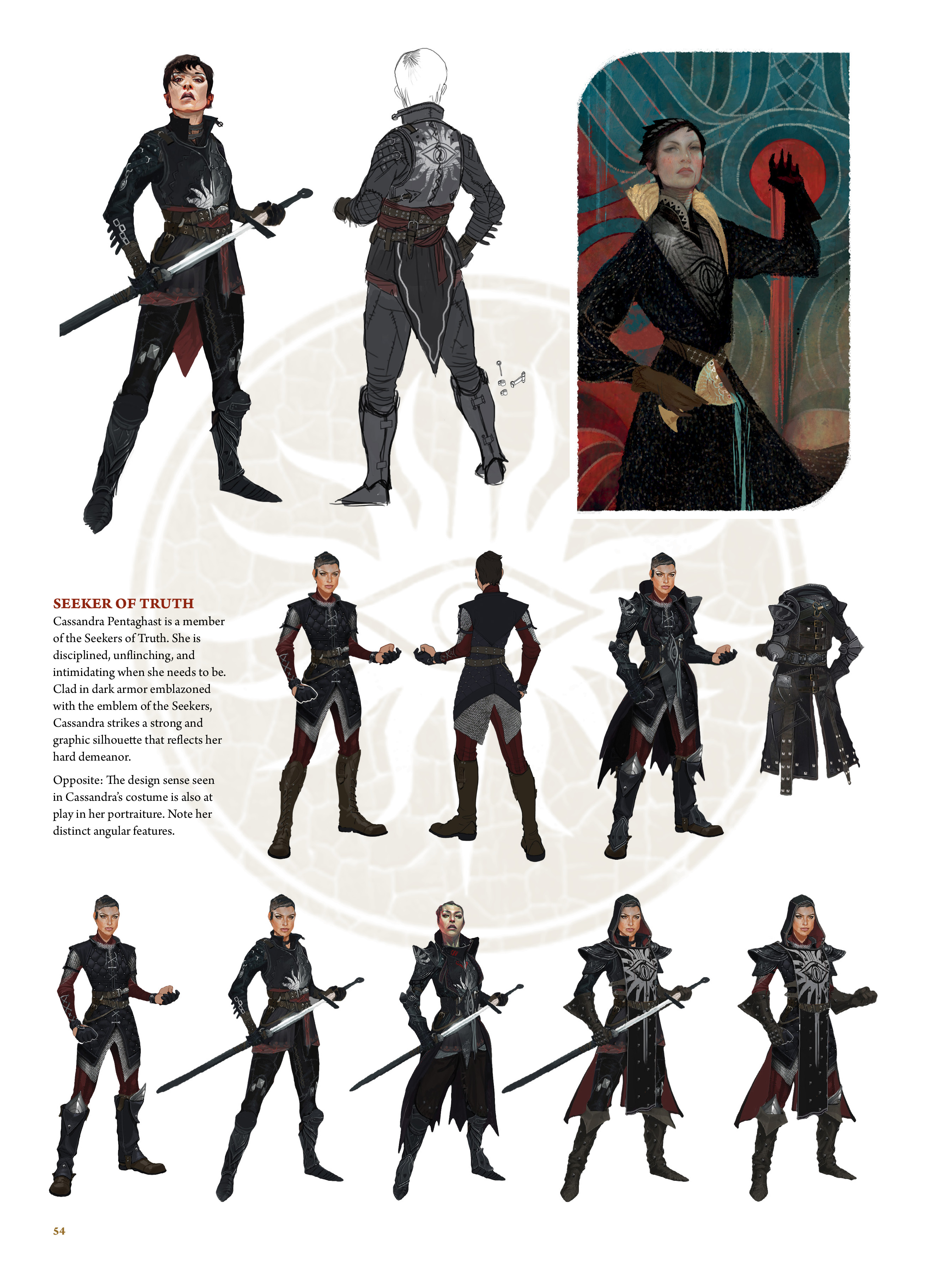 Read online The Art of Dragon Age: Inquisition comic -  Issue # TPB (Part 1) - 50