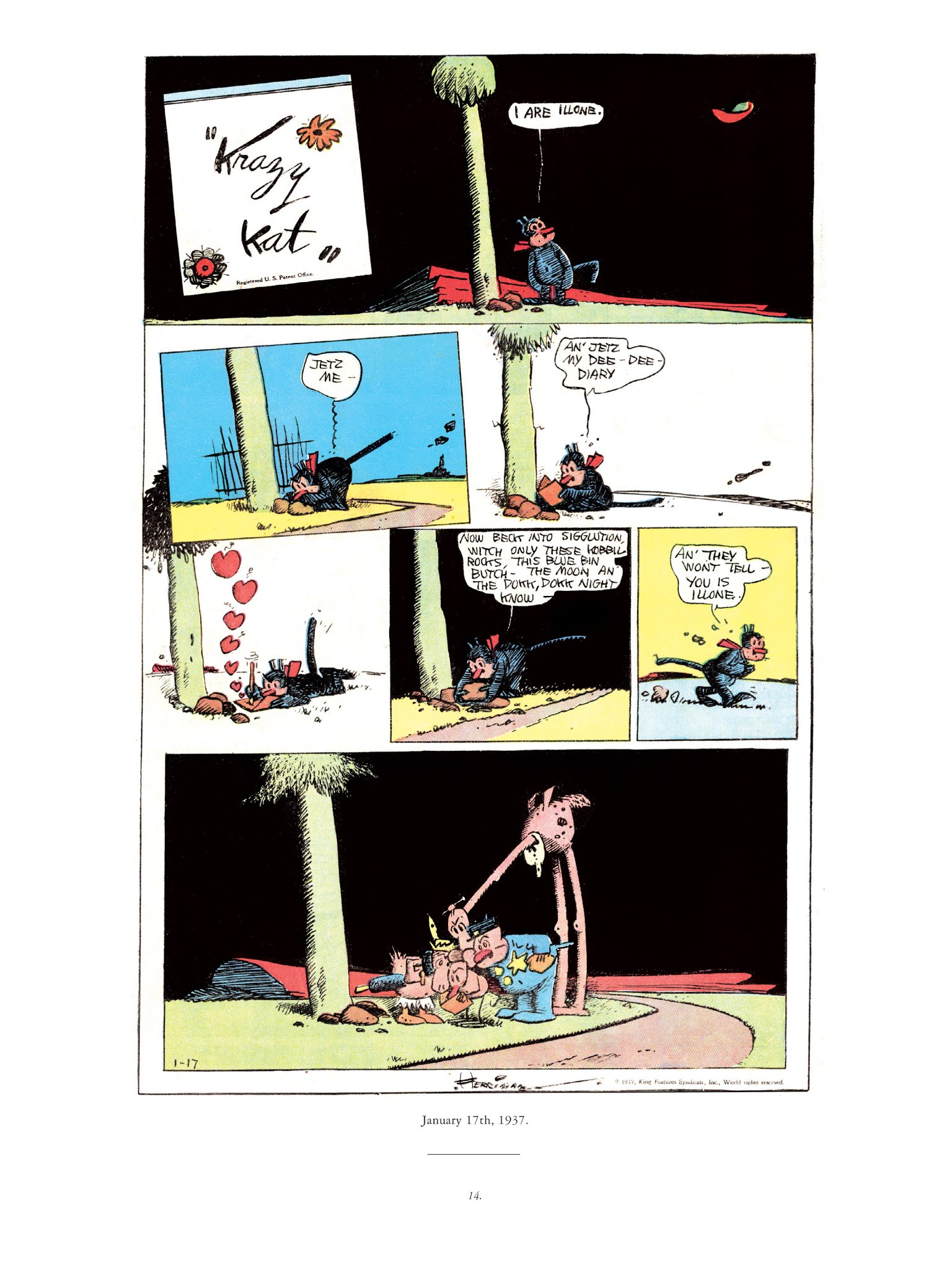 Read online Krazy & Ignatz comic -  Issue # TPB 10 - 12