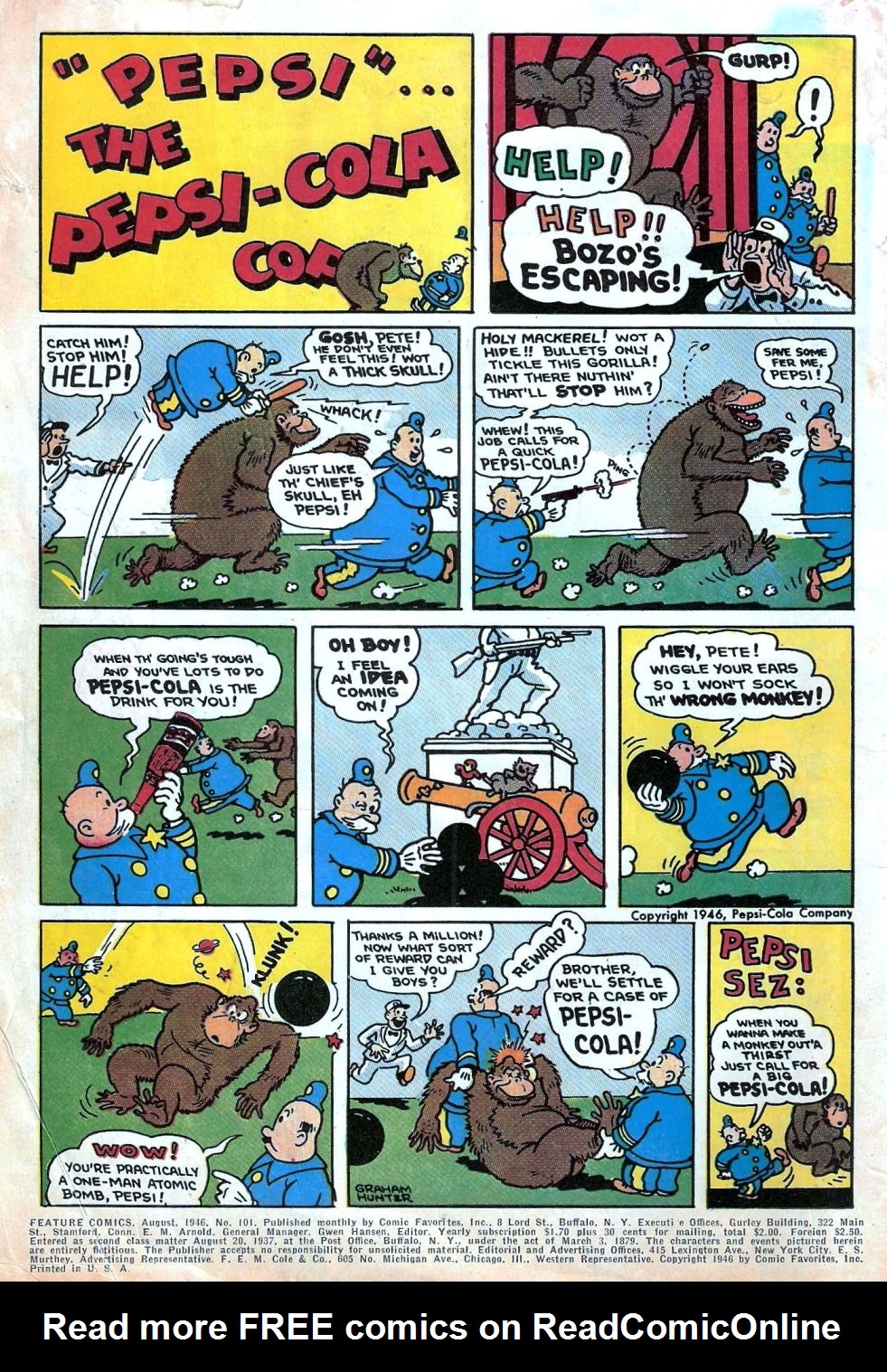 Read online Feature Comics comic -  Issue #101 - 2