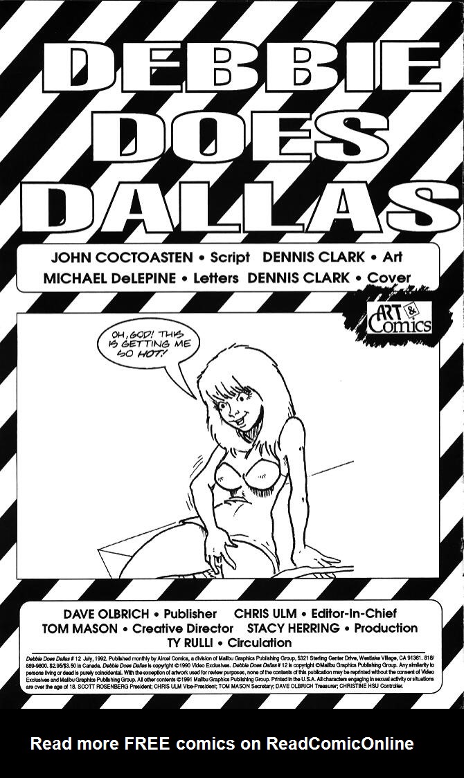 Read online Debbie Does Dallas comic -  Issue #12 - 2