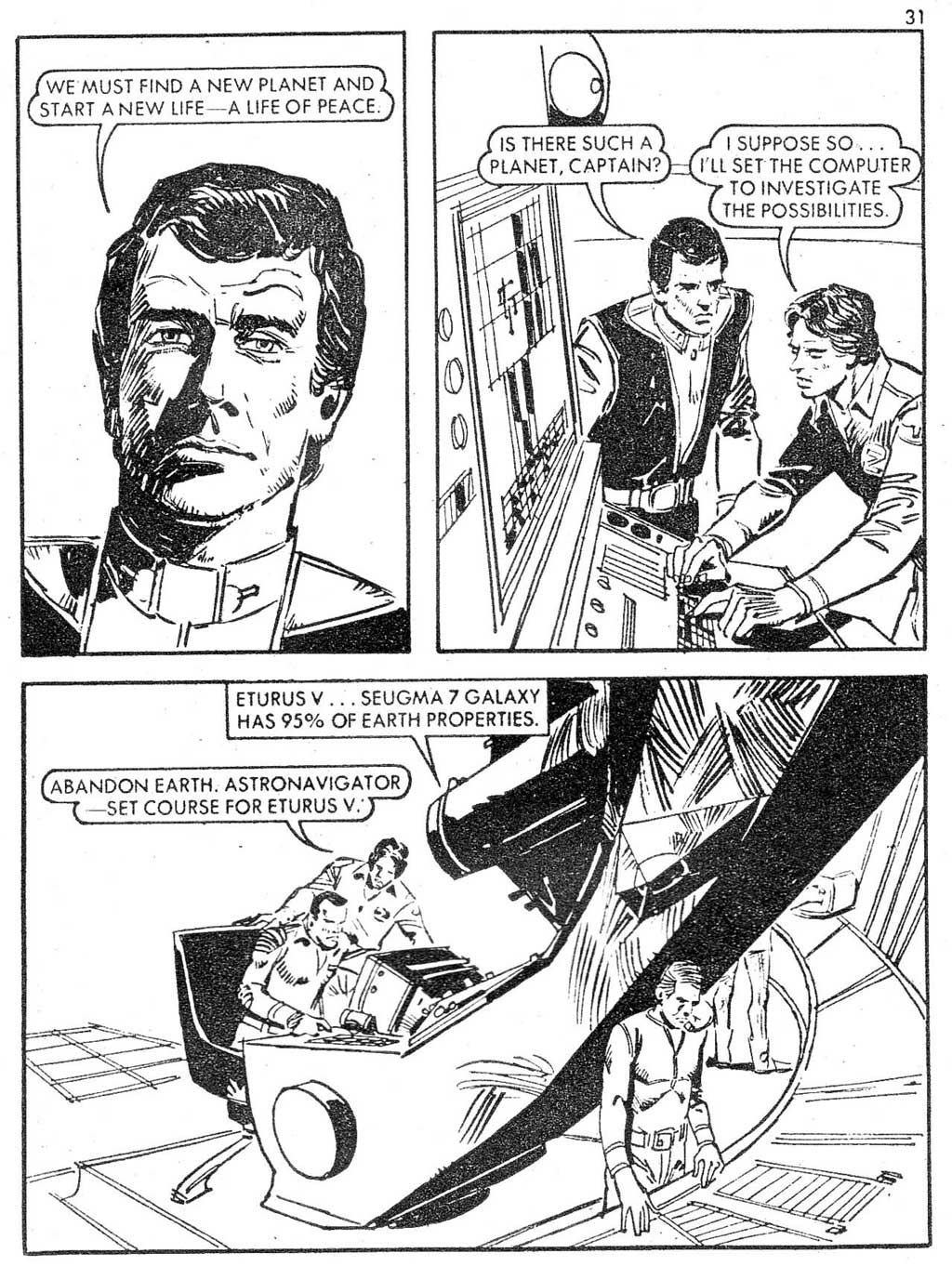 Read online Starblazer comic -  Issue #18 - 31