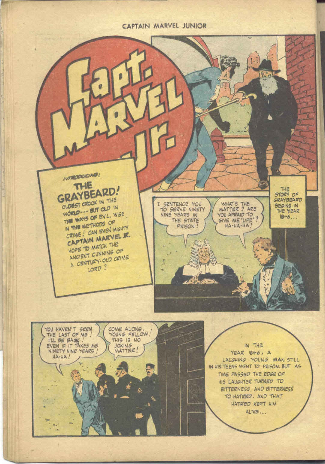 Read online Captain Marvel, Jr. comic -  Issue #37 - 10