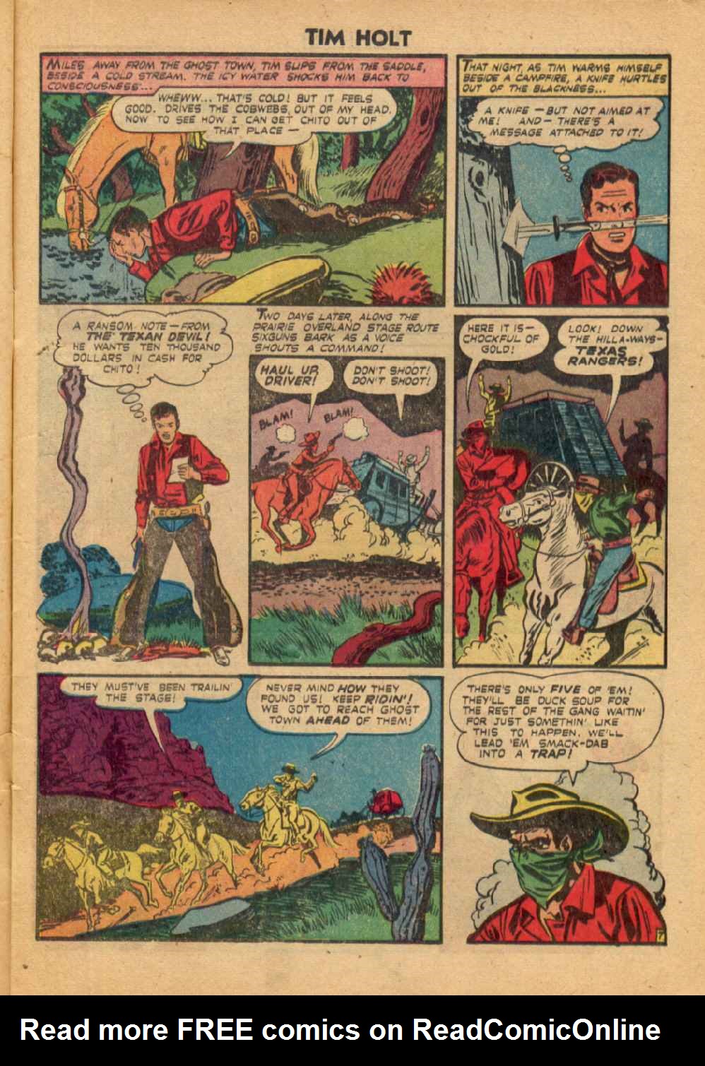 Read online Tim Holt comic -  Issue #18 - 9