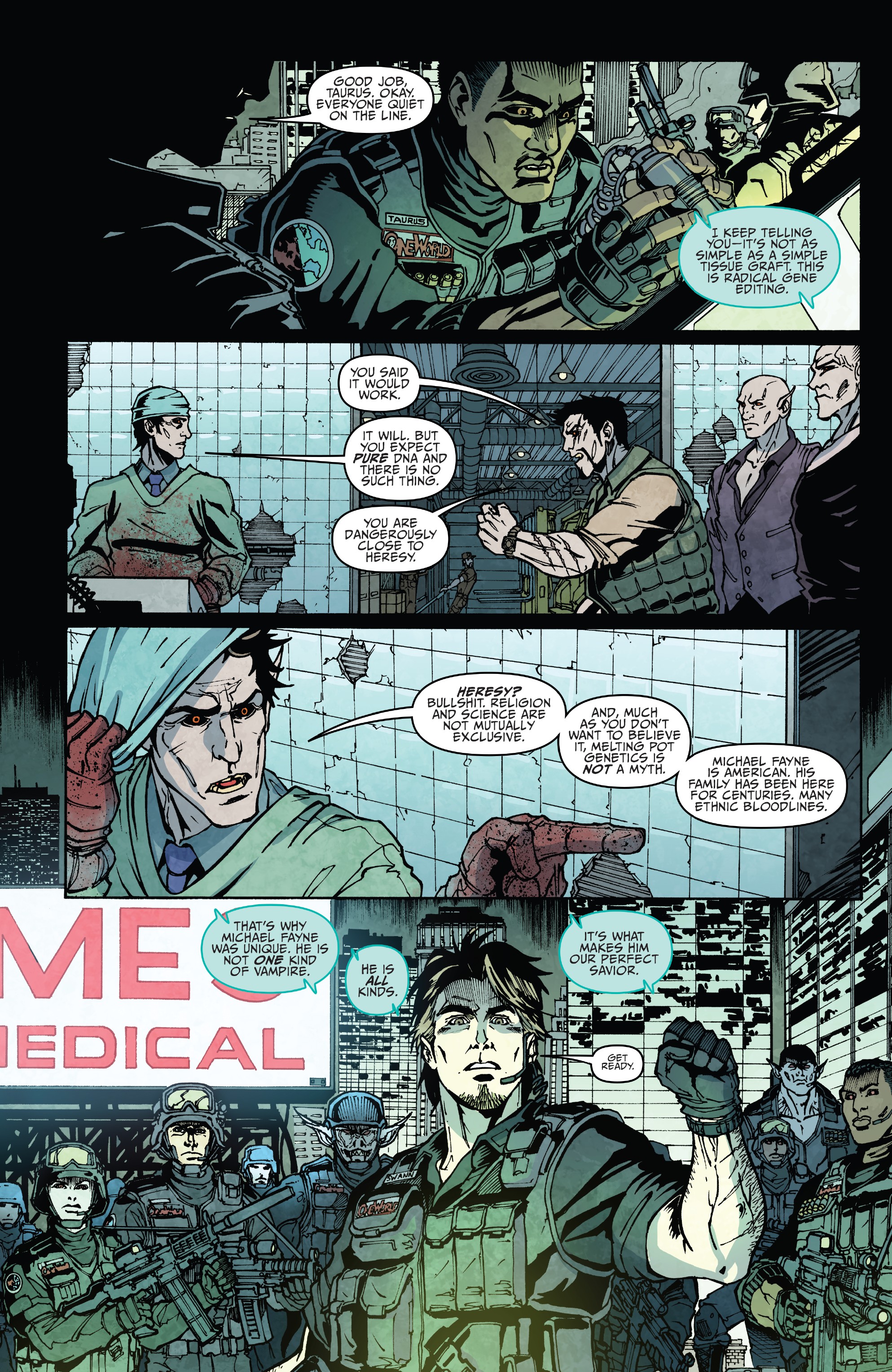 Read online V-Wars: God of Death One-Shot comic -  Issue # Full - 5