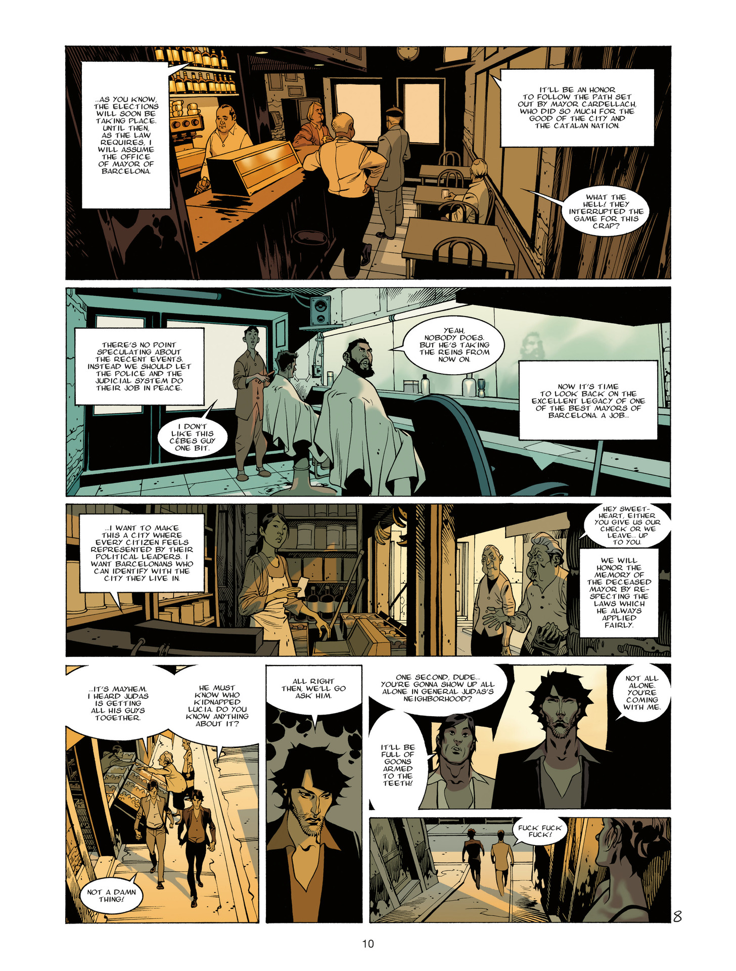 Read online Jazz Maynard comic -  Issue #5 - 10