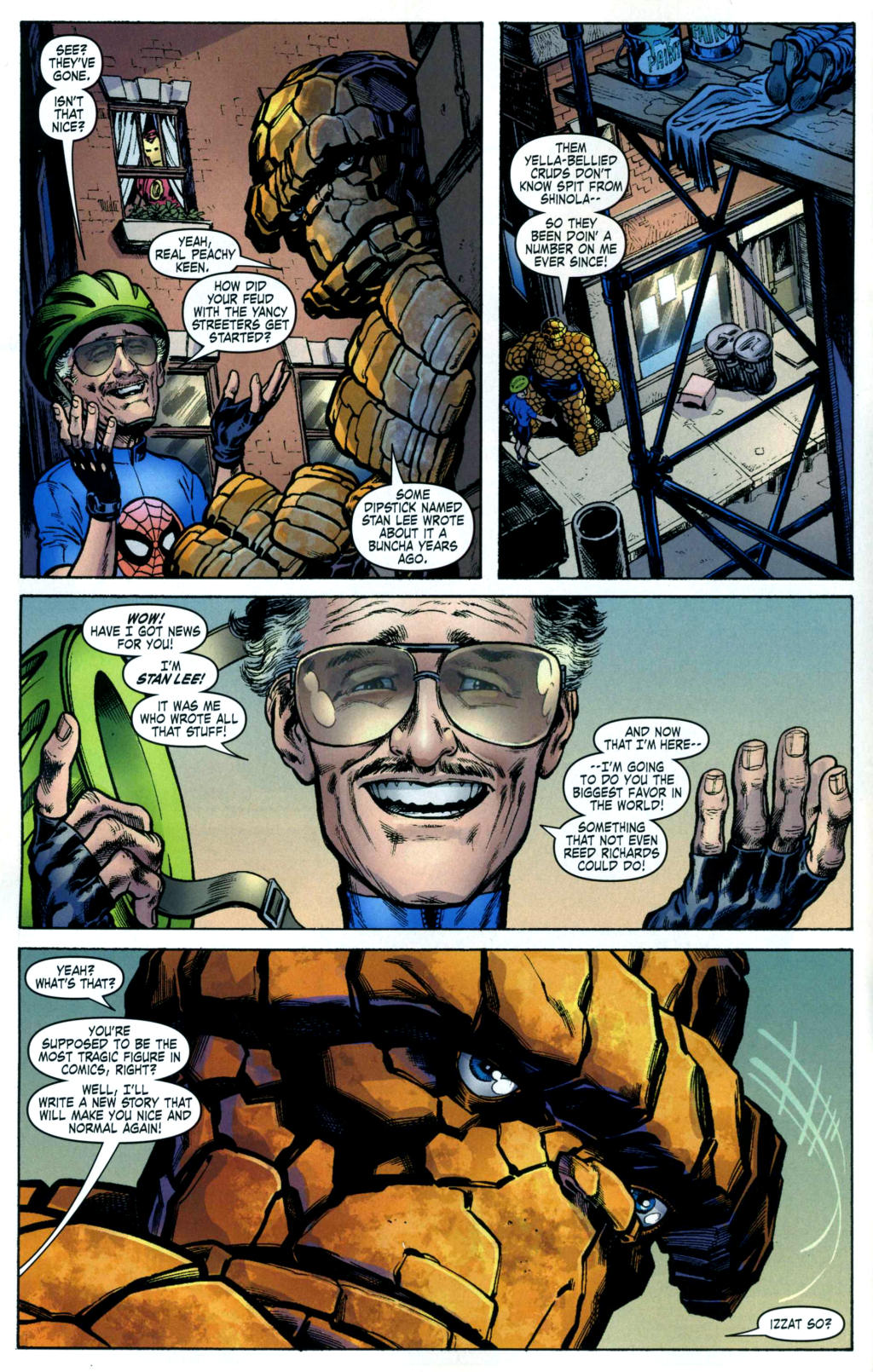 Read online Stan Lee Meets the Thing comic -  Issue # Full - 6