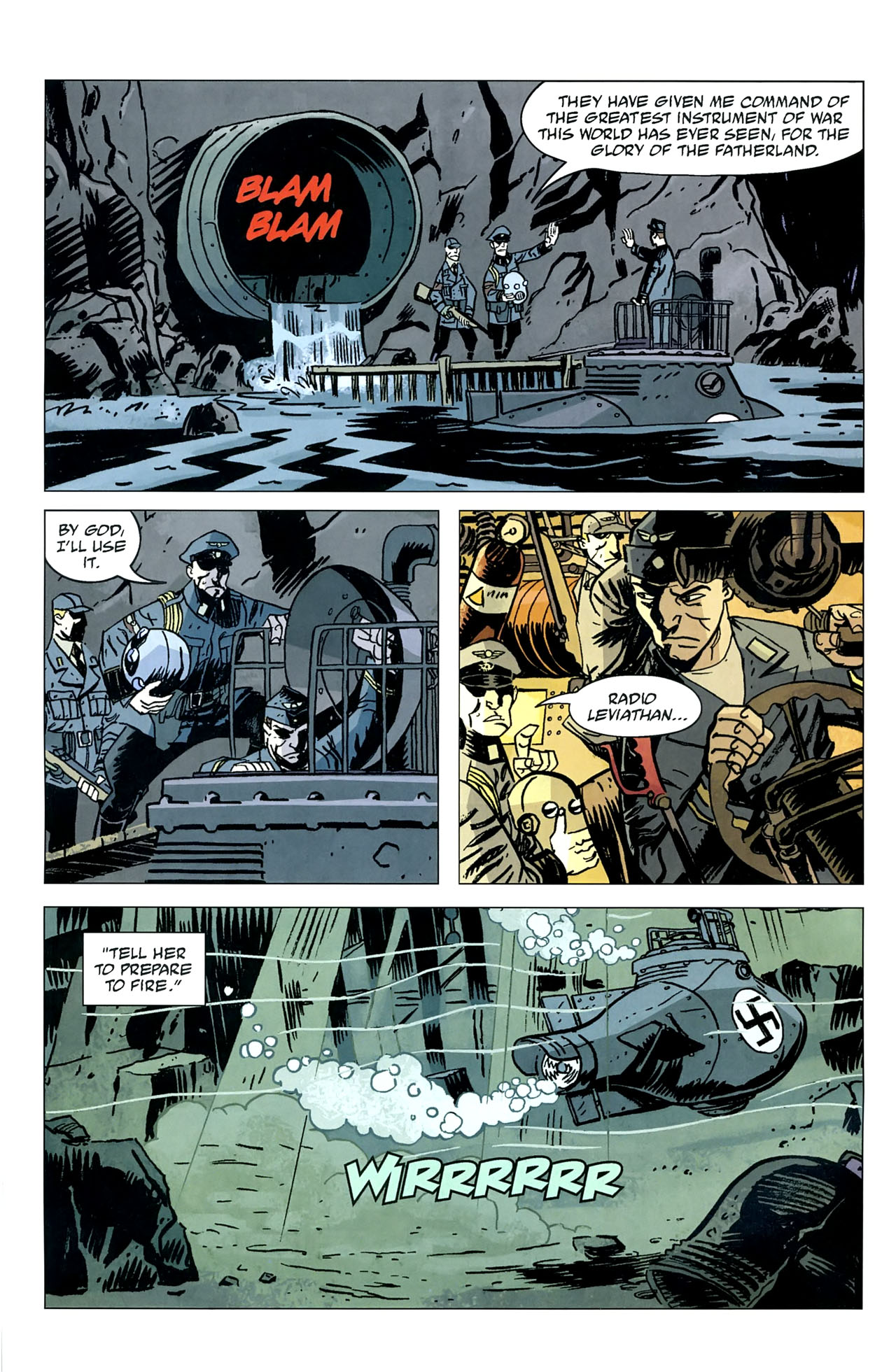 Read online Lobster Johnson: The Iron Prometheus comic -  Issue #5 - 12