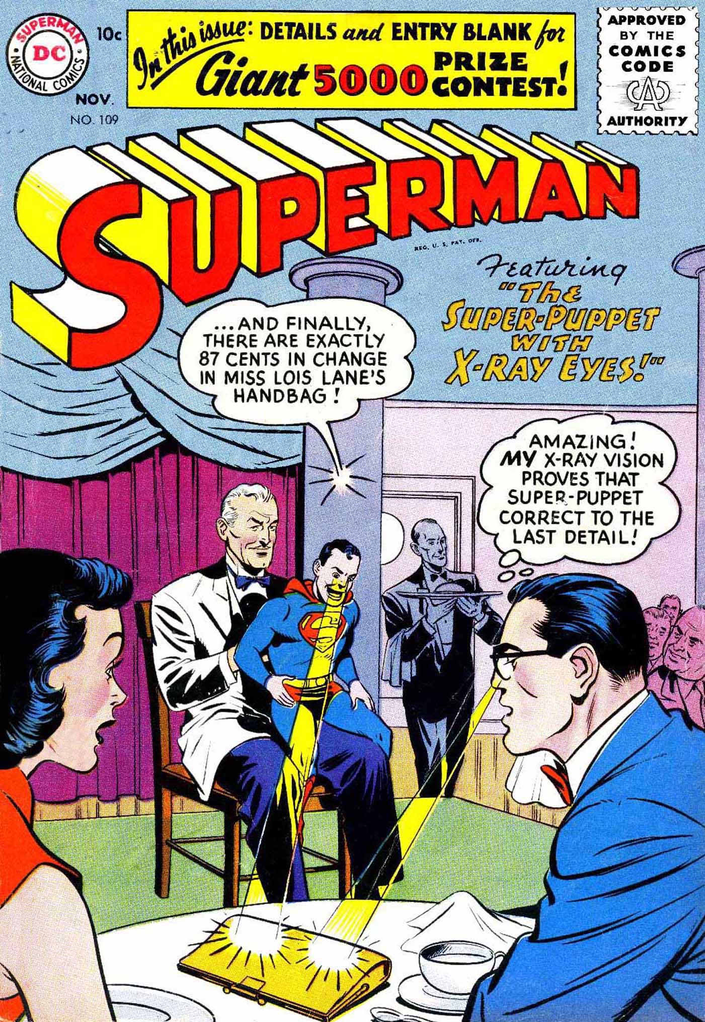Read online Superman (1939) comic -  Issue #109 - 1