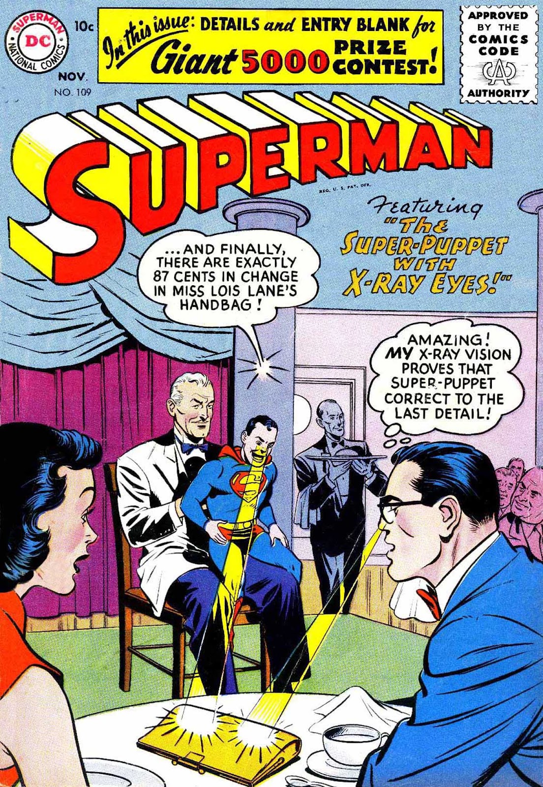 Superman (1939) issue 109 - Page 1