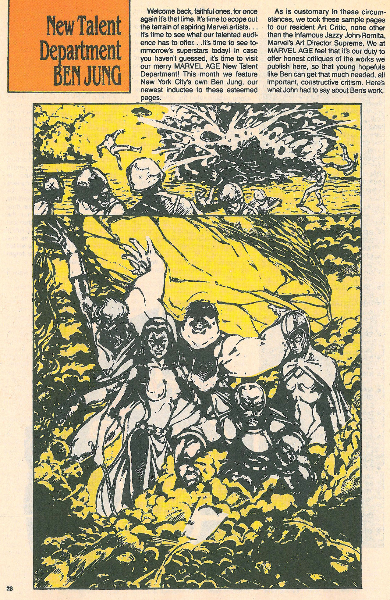 Read online Marvel Age comic -  Issue #98 - 29