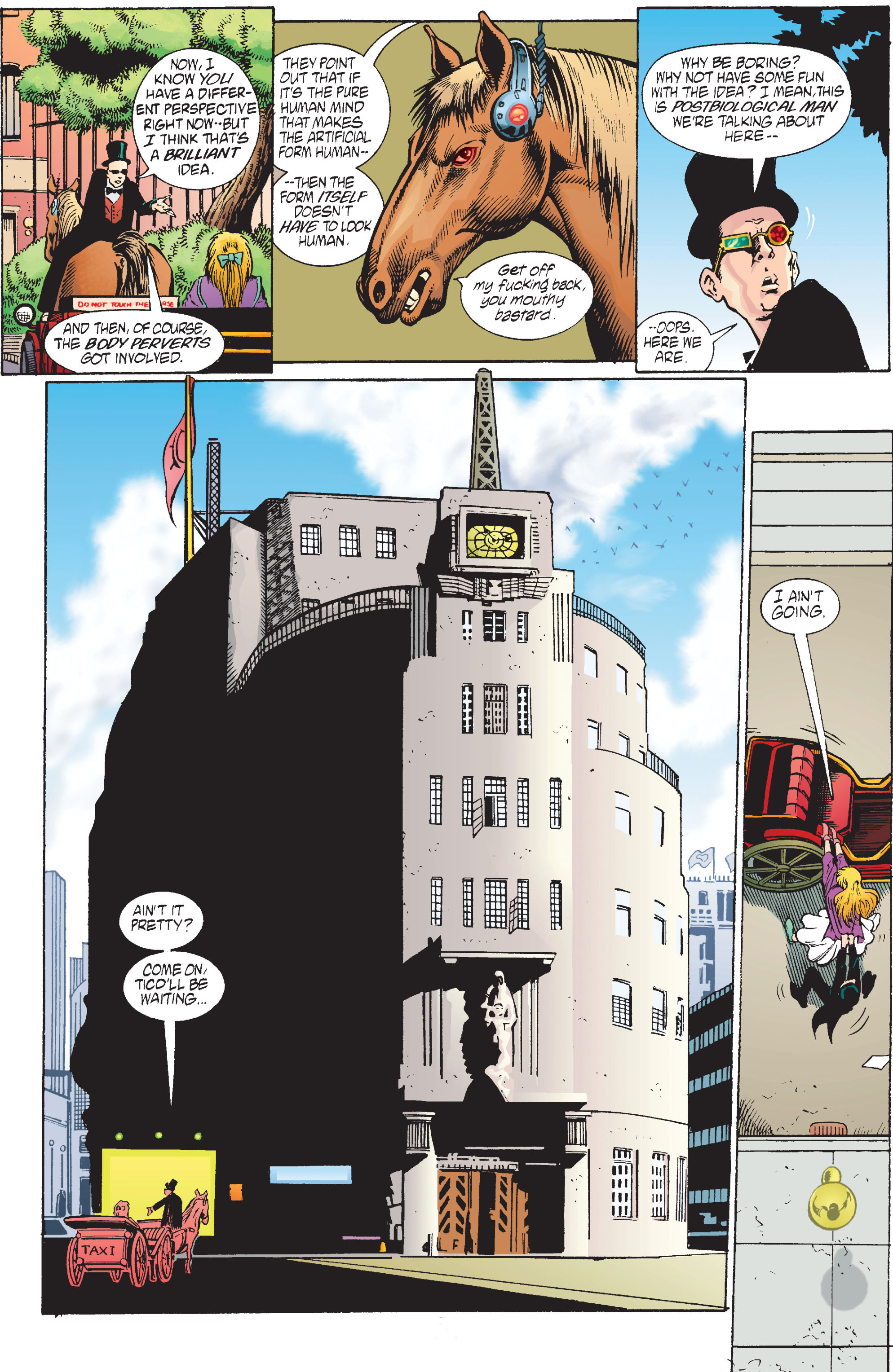 Read online Transmetropolitan comic -  Issue #7 - 13