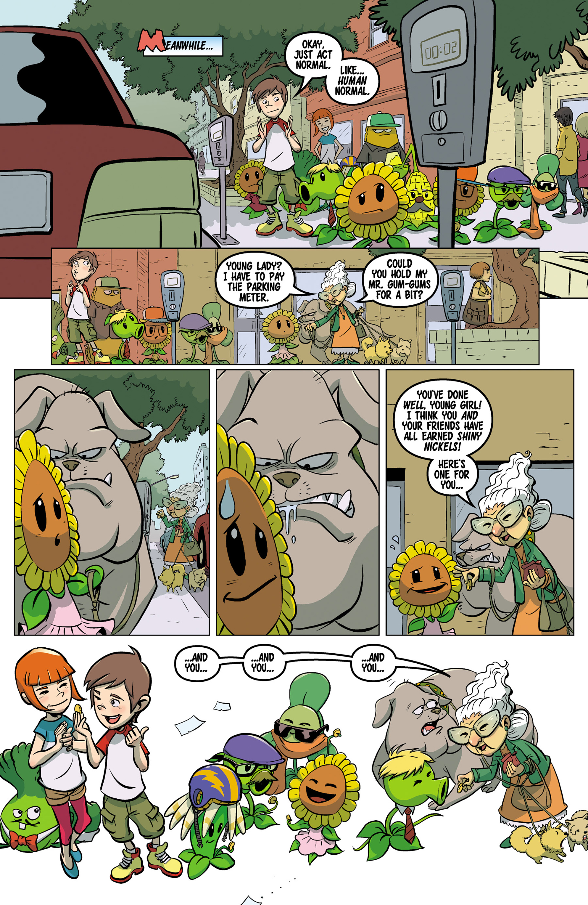 Read online Plants vs. Zombies: Grown Sweet Home comic -  Issue #5 - 13