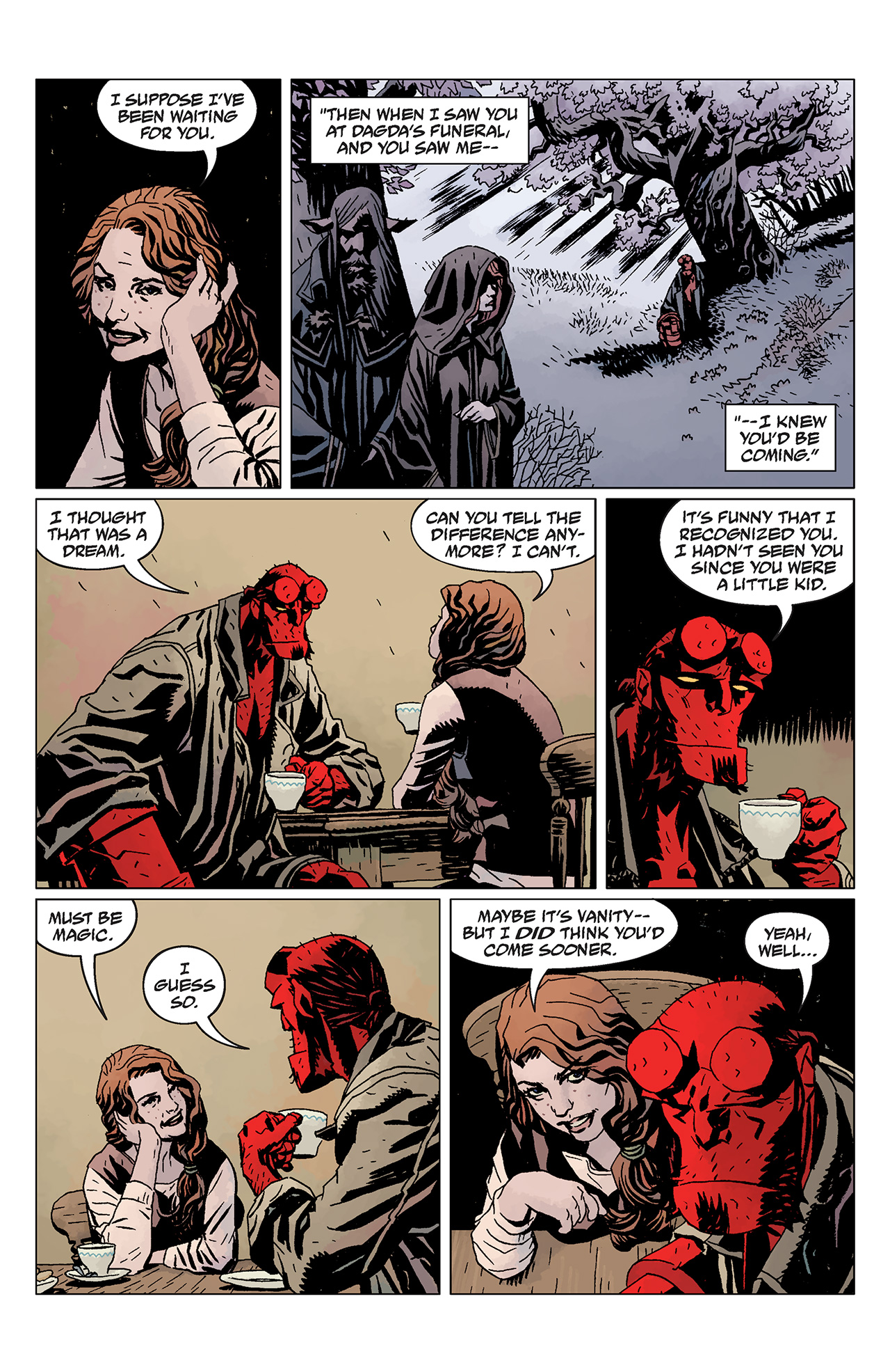 Read online Hellboy: The Wild Hunt comic -  Issue #3 - 5