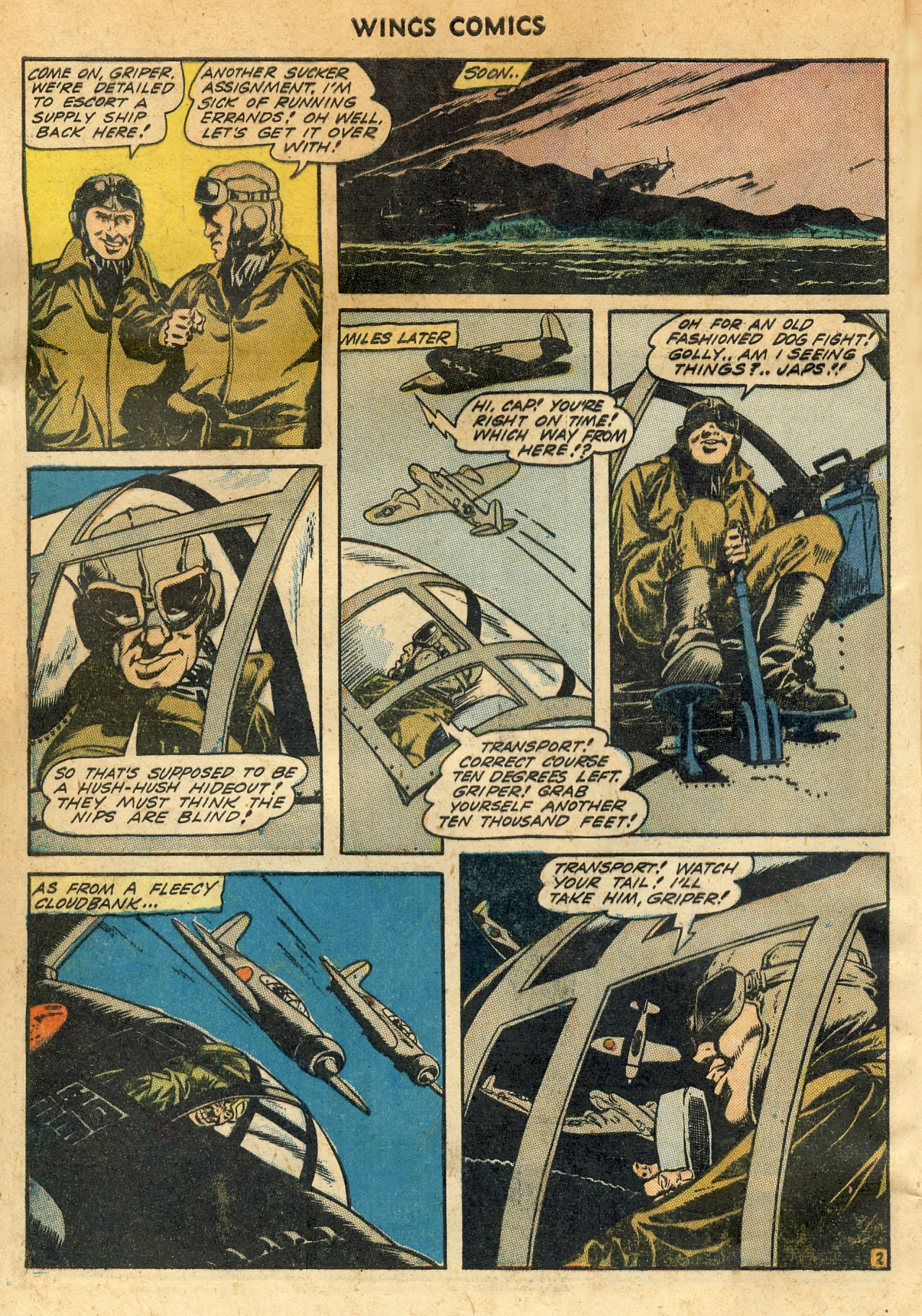 Read online Wings Comics comic -  Issue #44 - 4