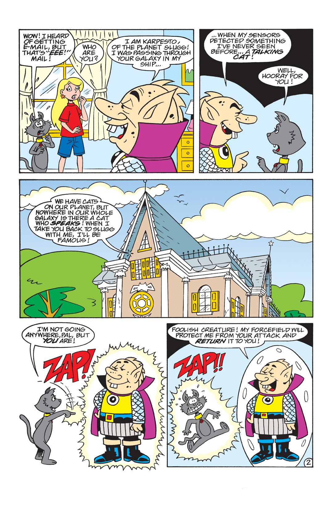 Read online Sabrina the Teenage Witch (2000) comic -  Issue #22 - 21