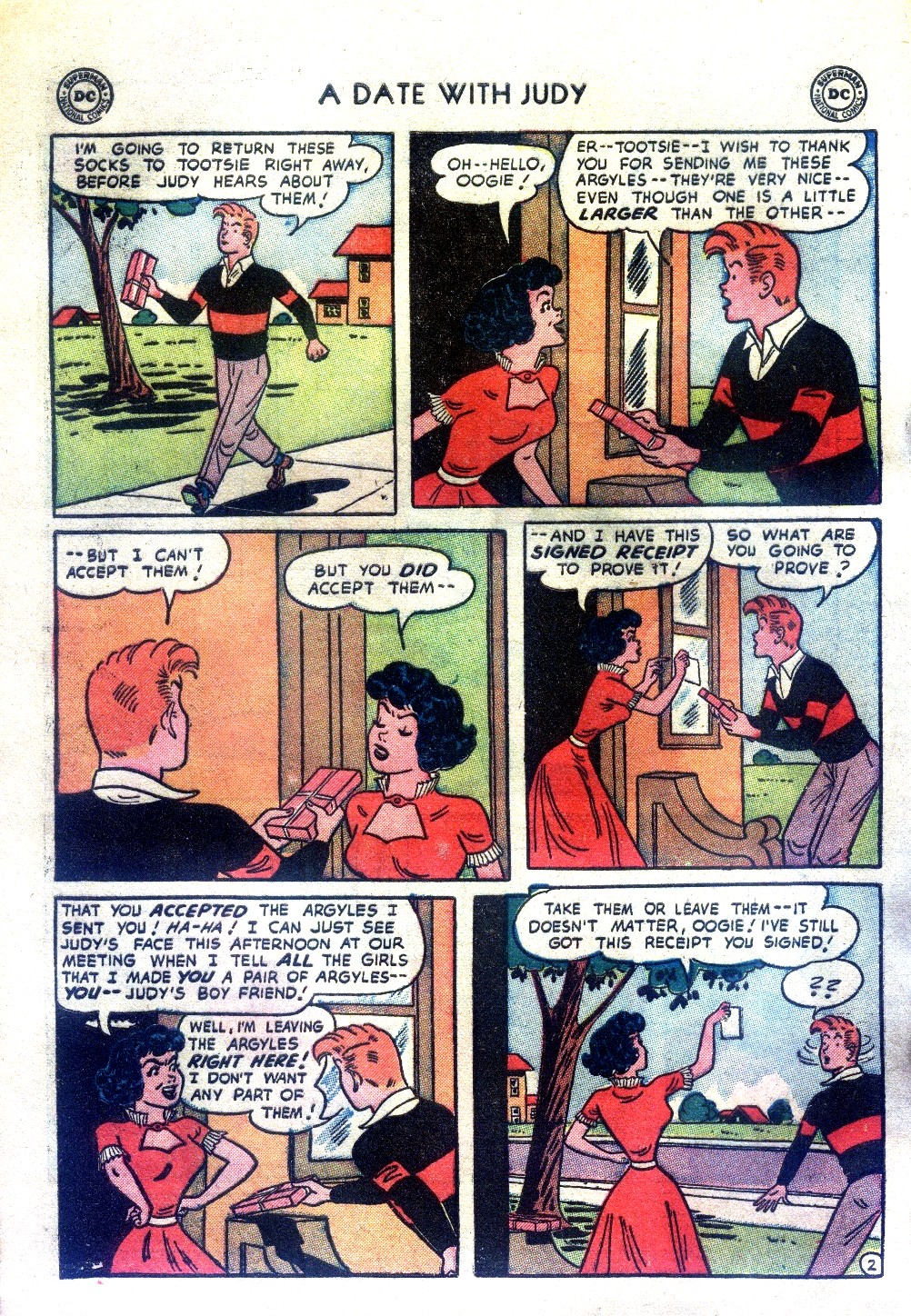Read online A Date with Judy comic -  Issue #36 - 4