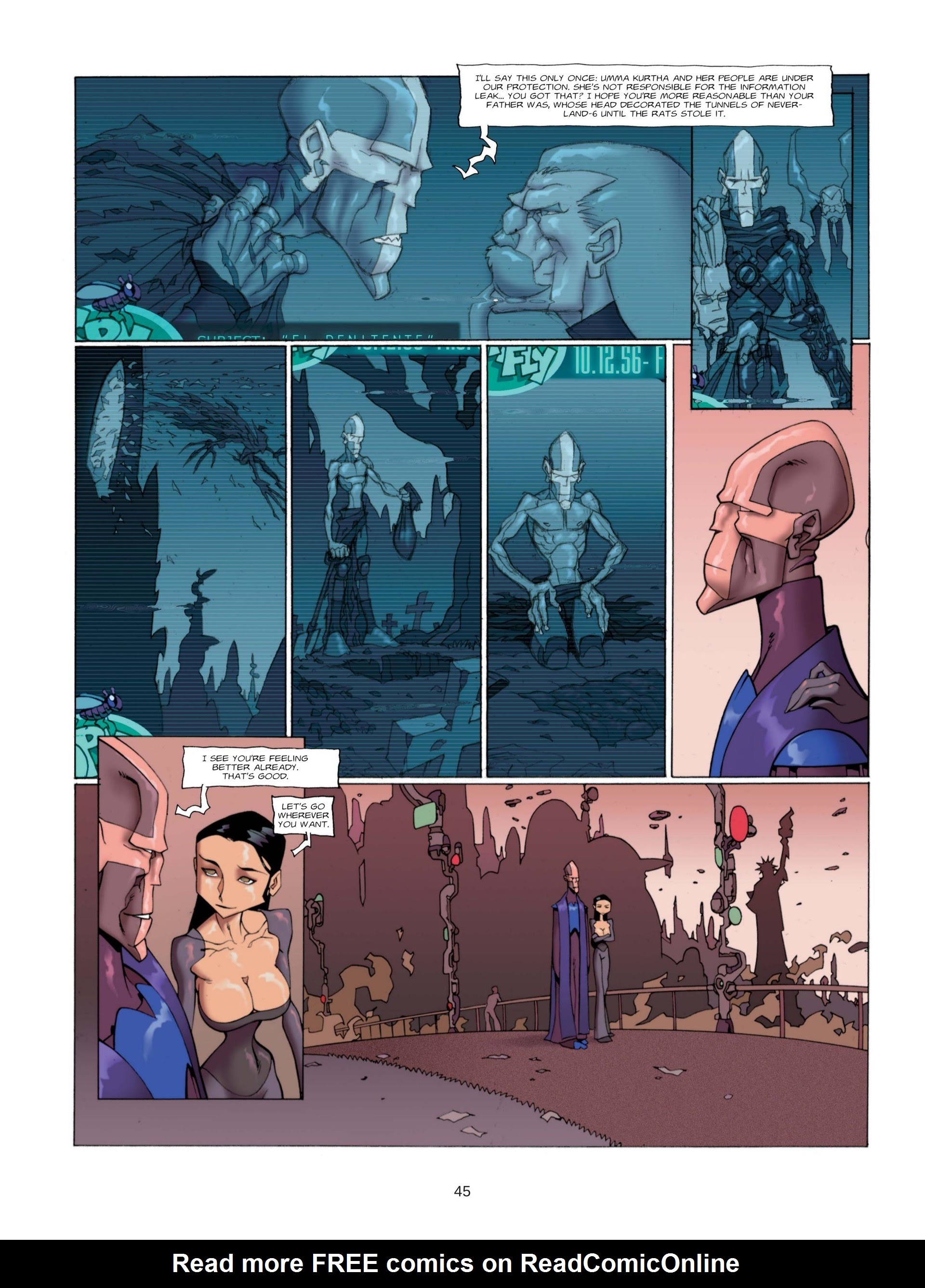 Read online Genetic Grunge comic -  Issue #1 - 47