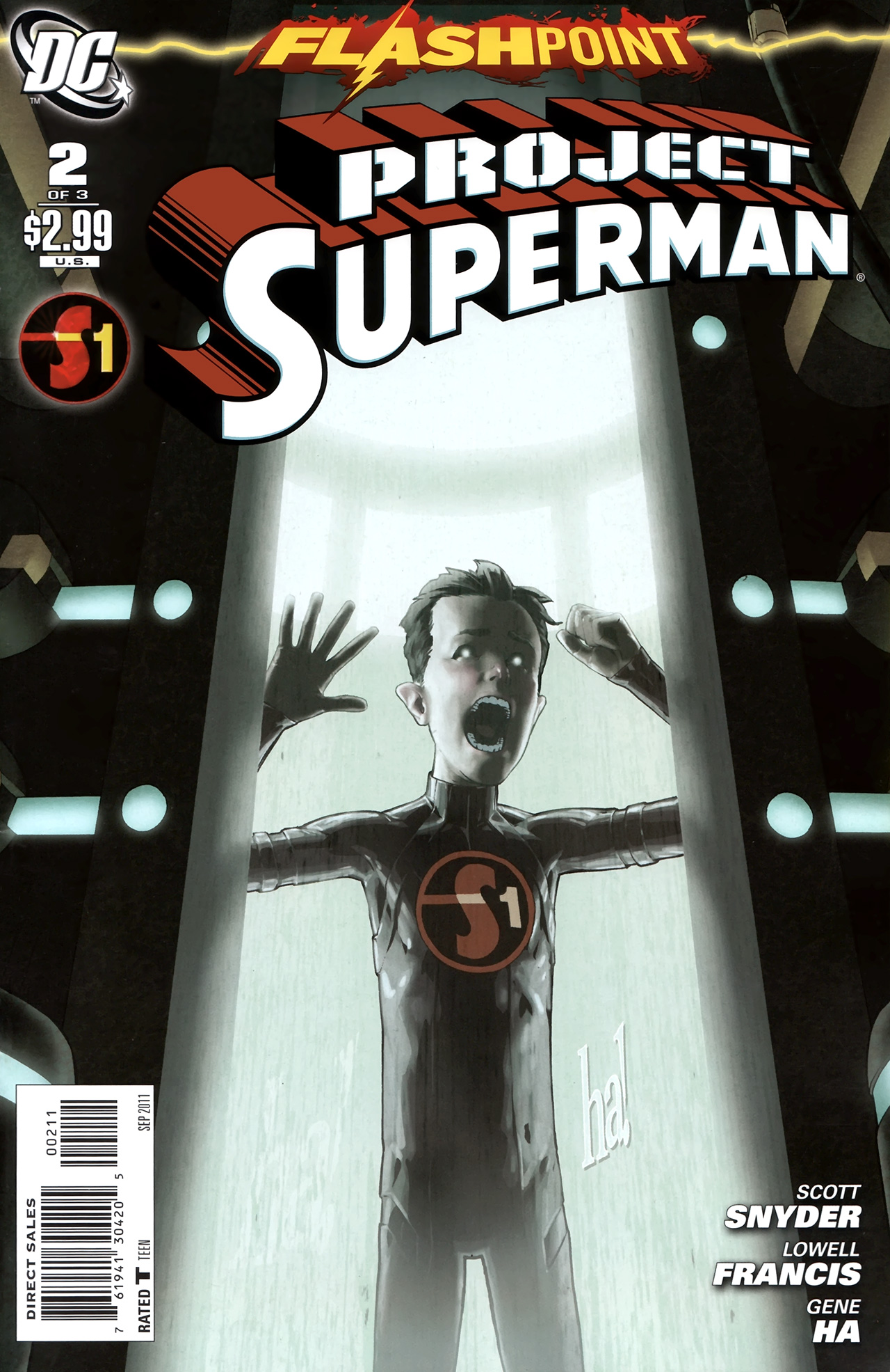 Read online Flashpoint: Project Superman comic -  Issue #2 - 1
